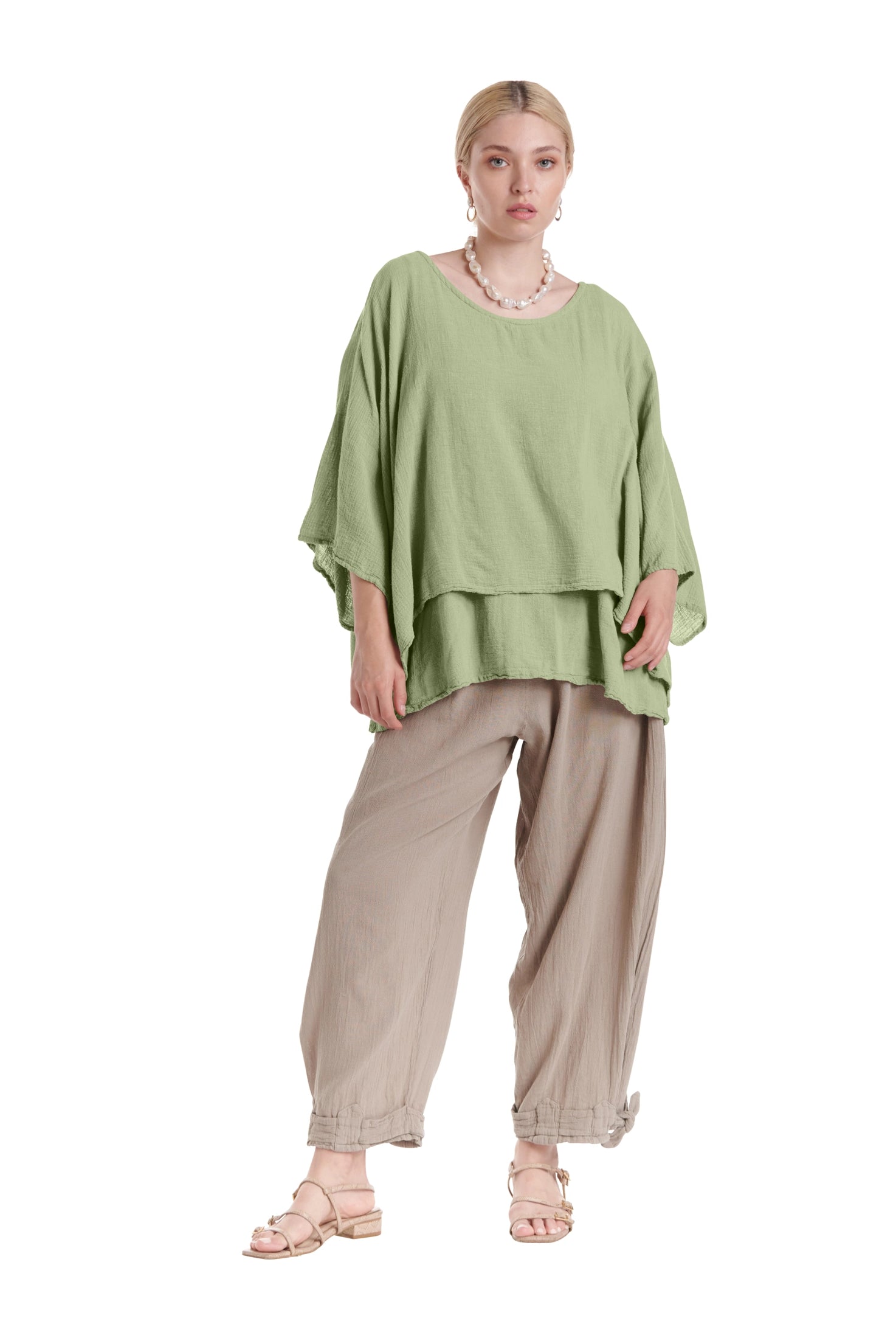 Twins Blouse-Oh My Gauze