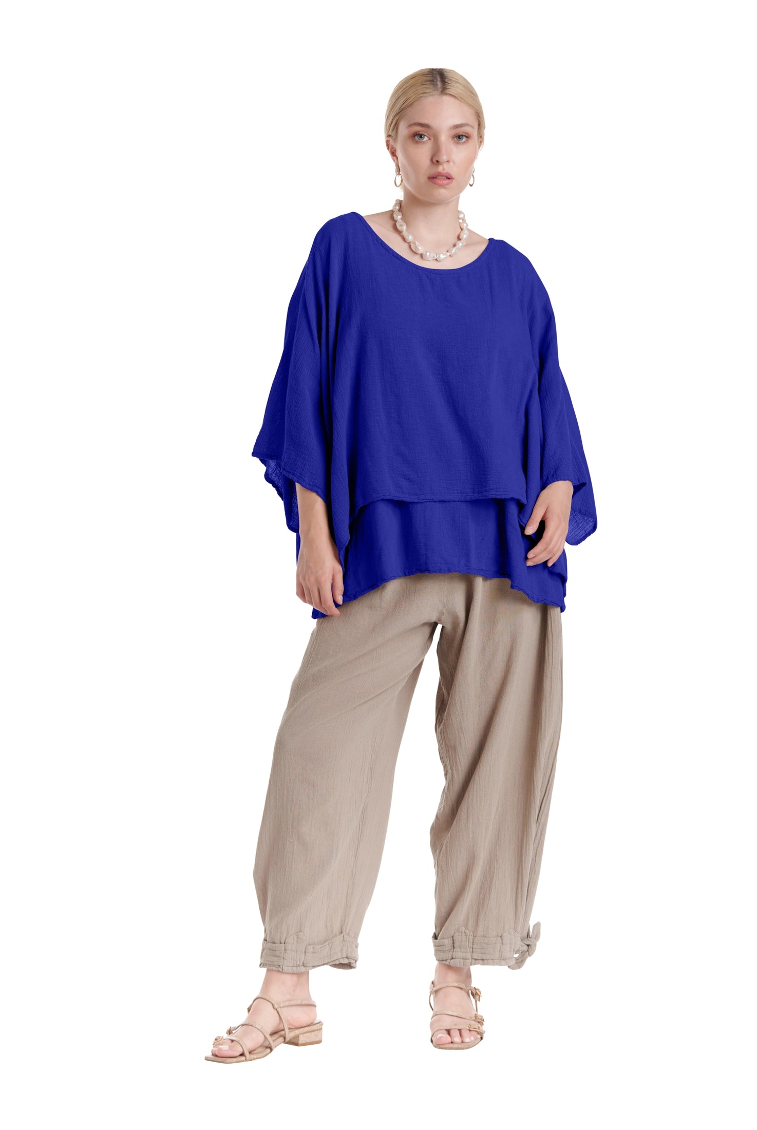 Twins Blouse-Oh My Gauze