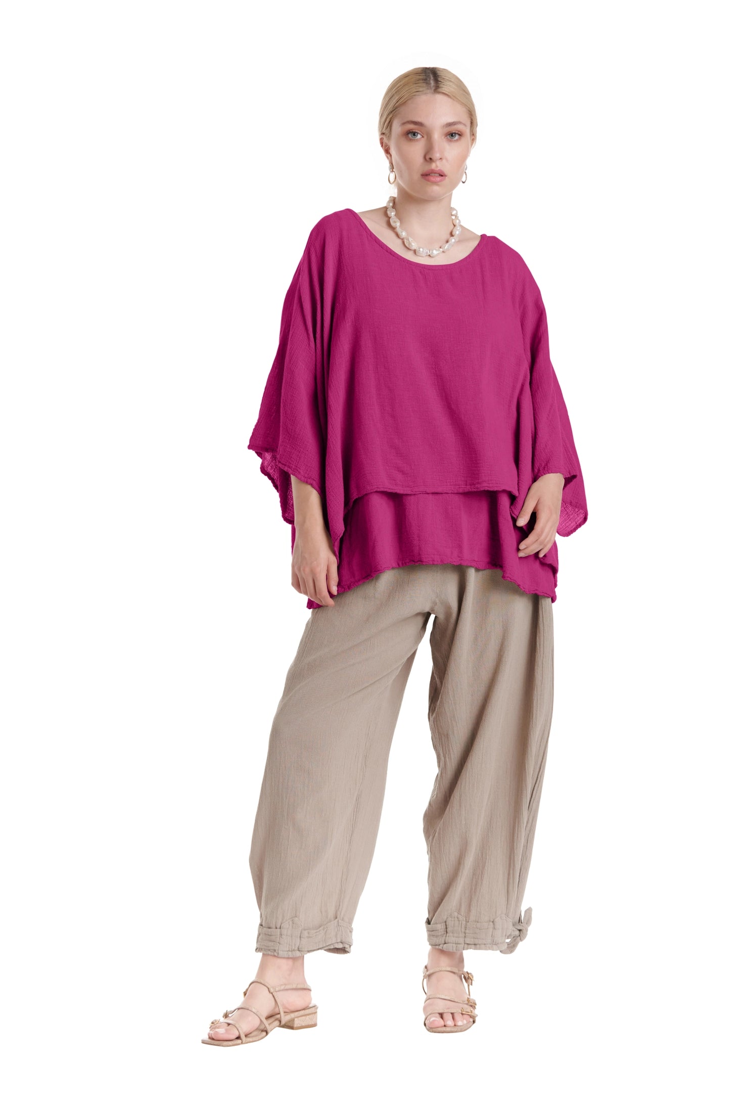 Twins Blouse-Oh My Gauze