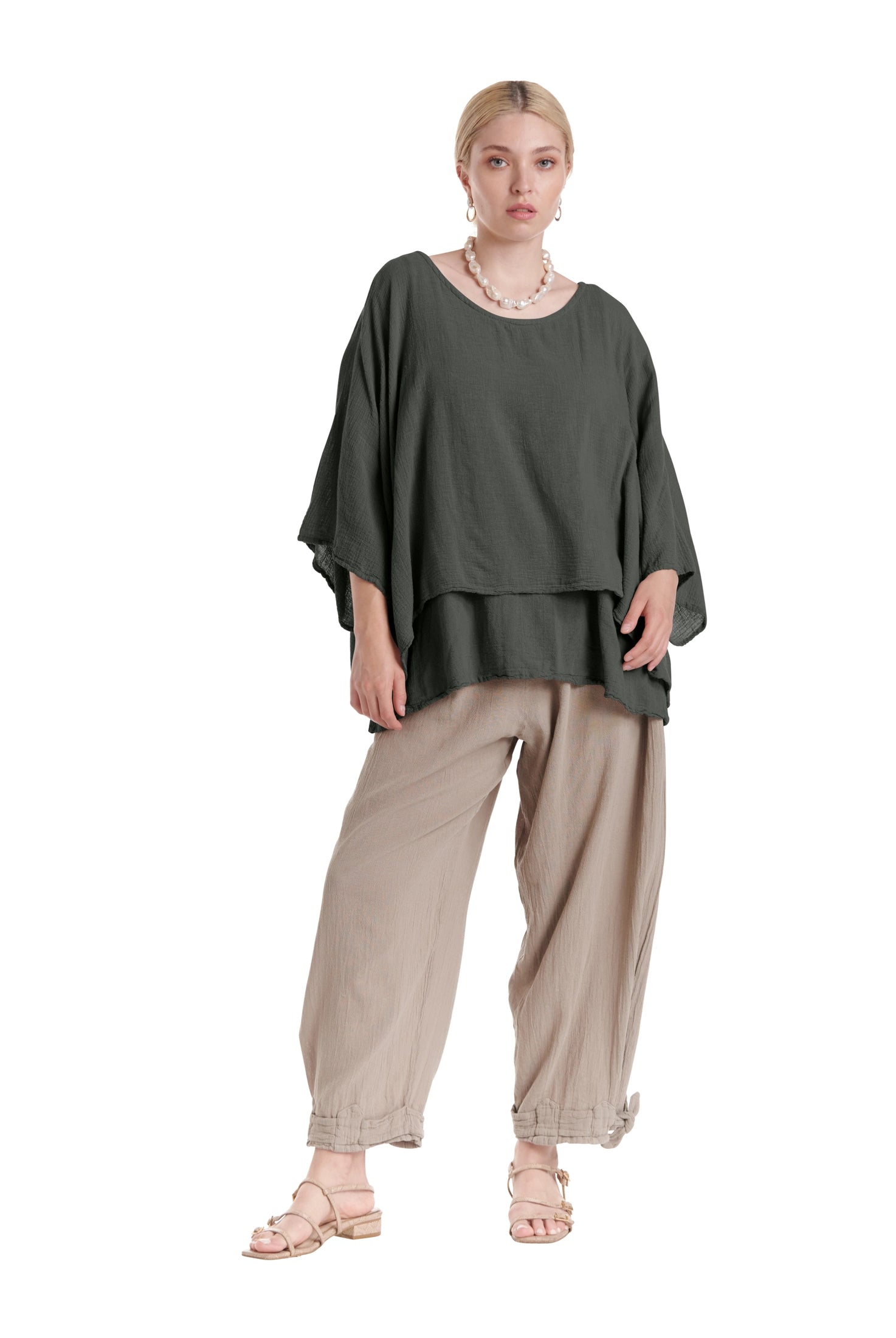 Twins Blouse-Oh My Gauze