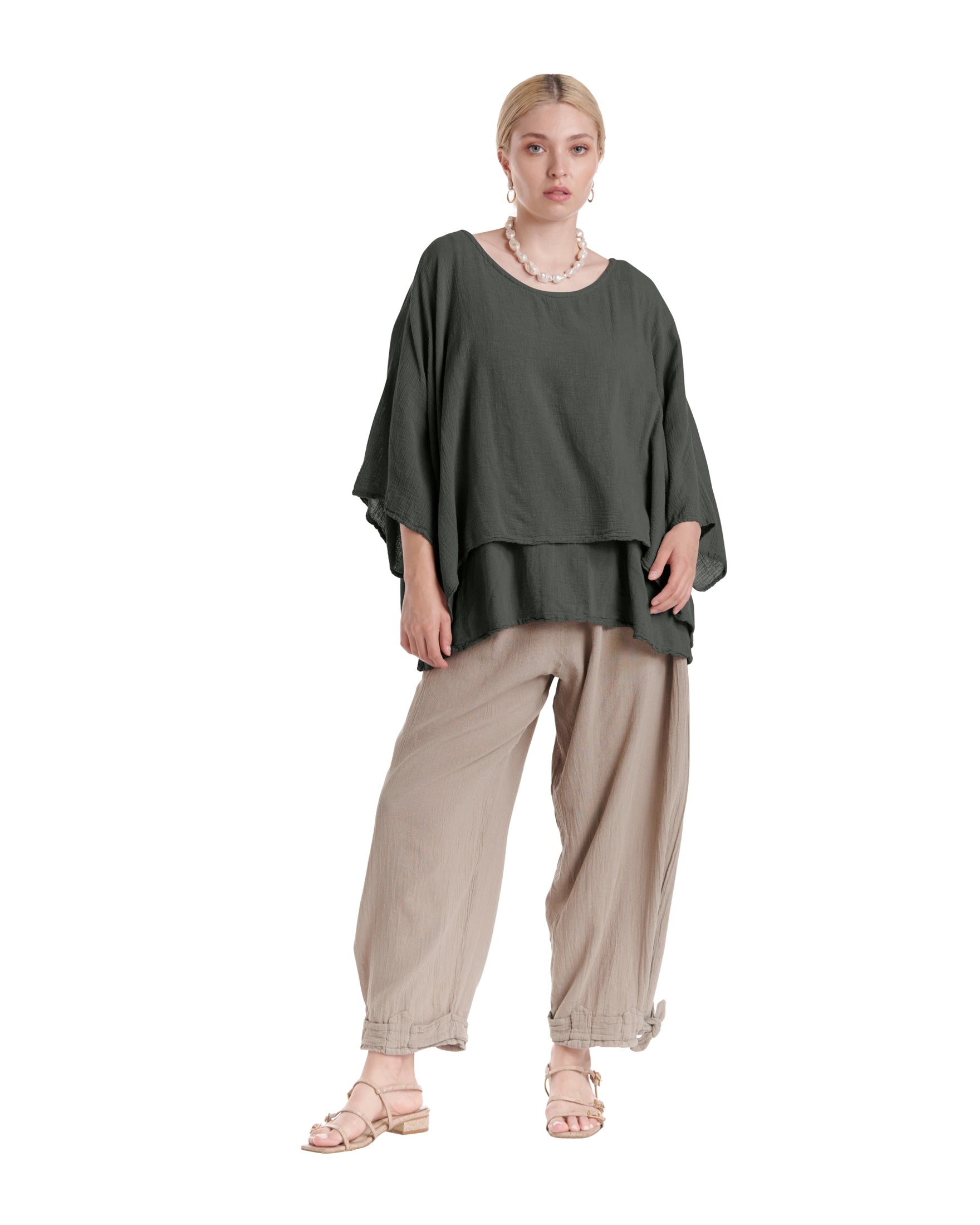 Twins Blouse-Oh My Gauze