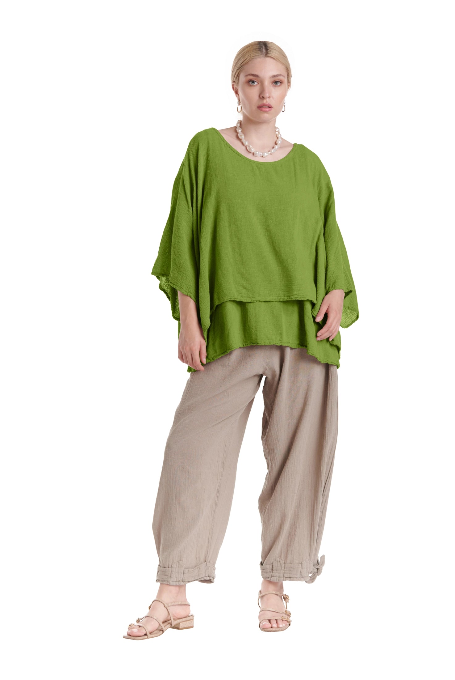 Twins Blouse-Oh My Gauze