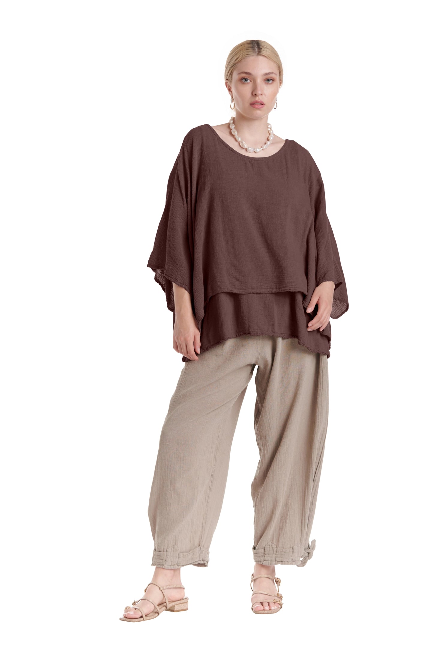 Twins Blouse-Oh My Gauze