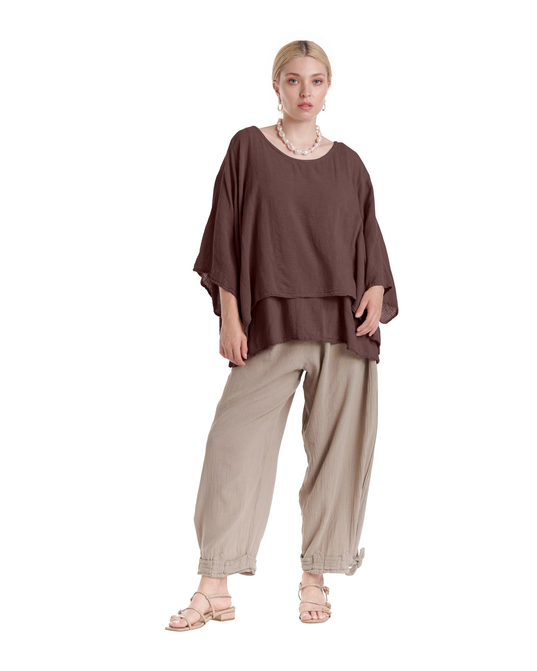 Twins Blouse-Oh My Gauze