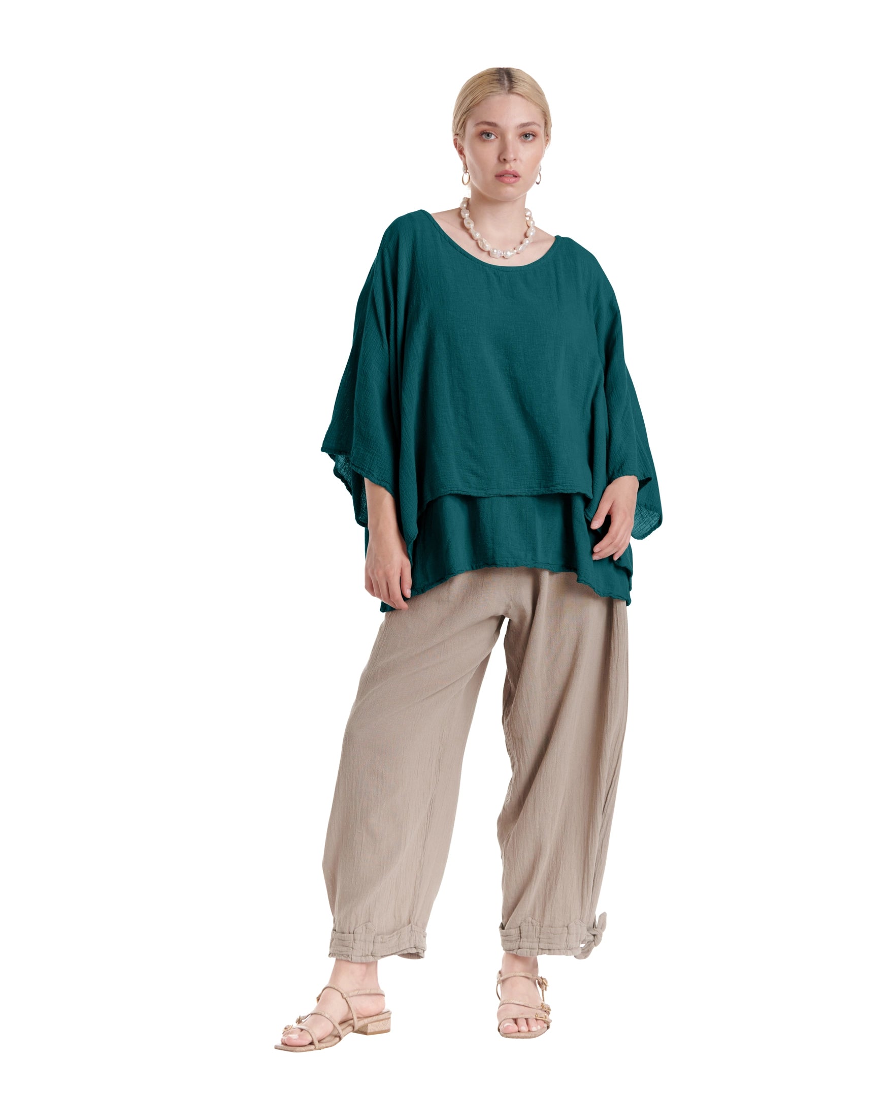 Twins Blouse-Oh My Gauze