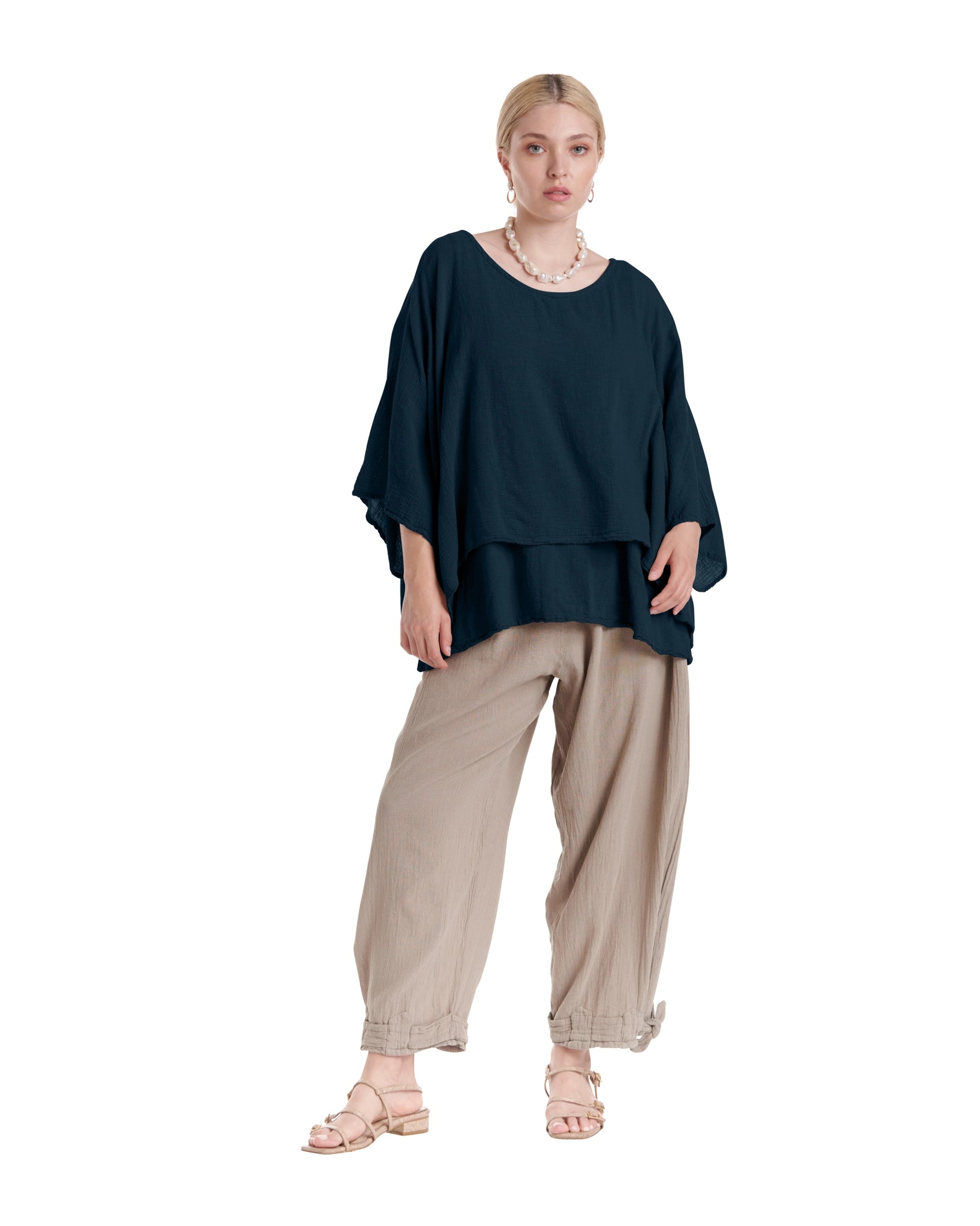 Twins Blouse-Oh My Gauze