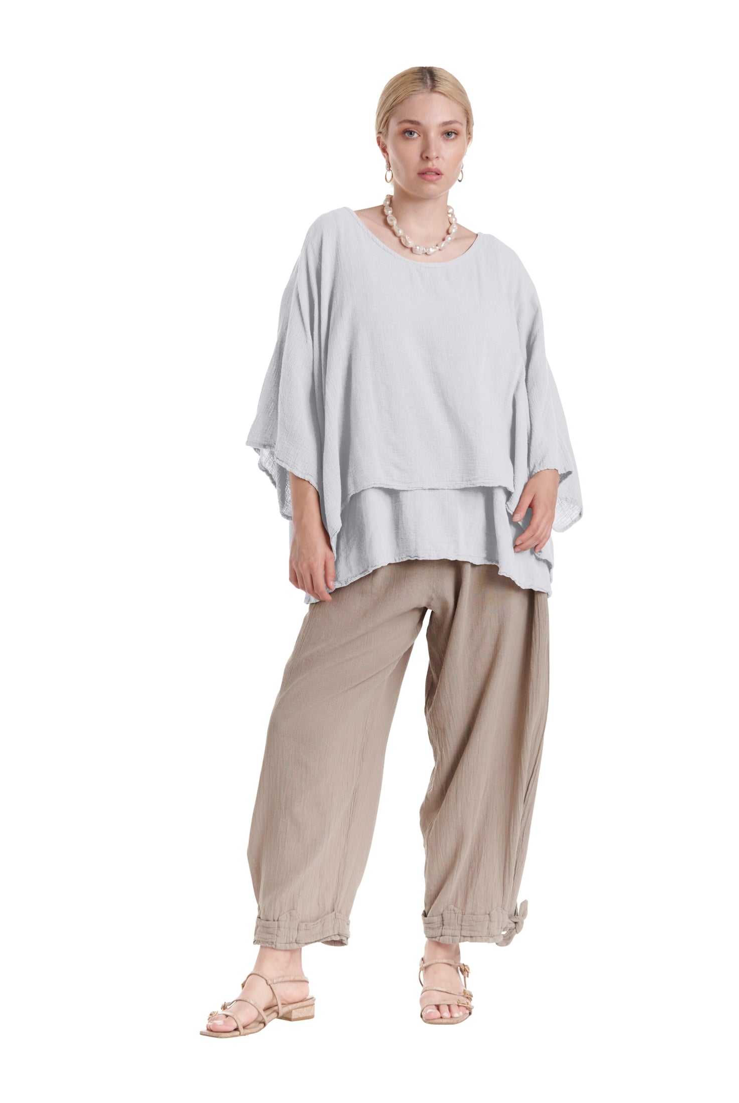 Twins Blouse-Oh My Gauze