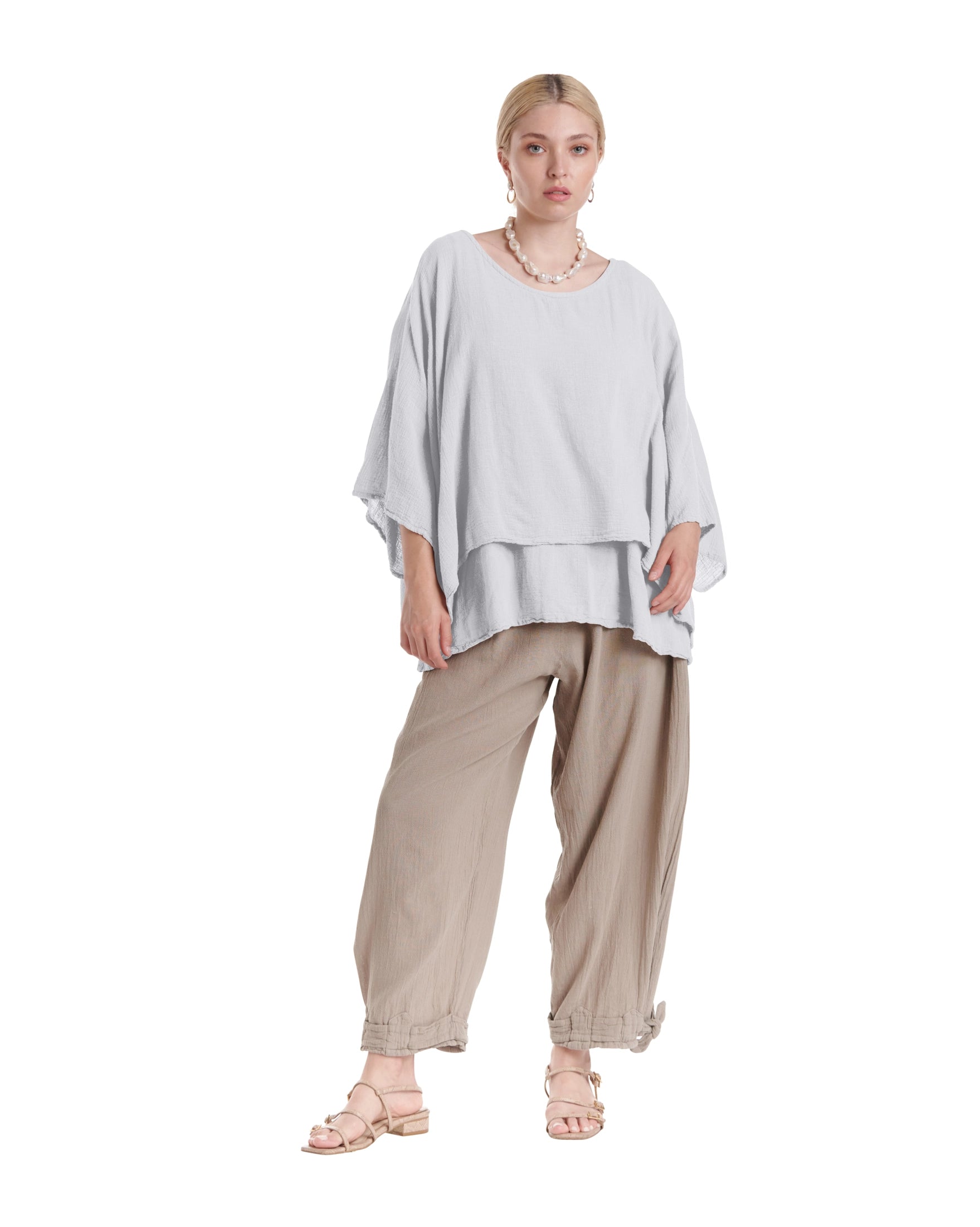 Twins Blouse-Oh My Gauze