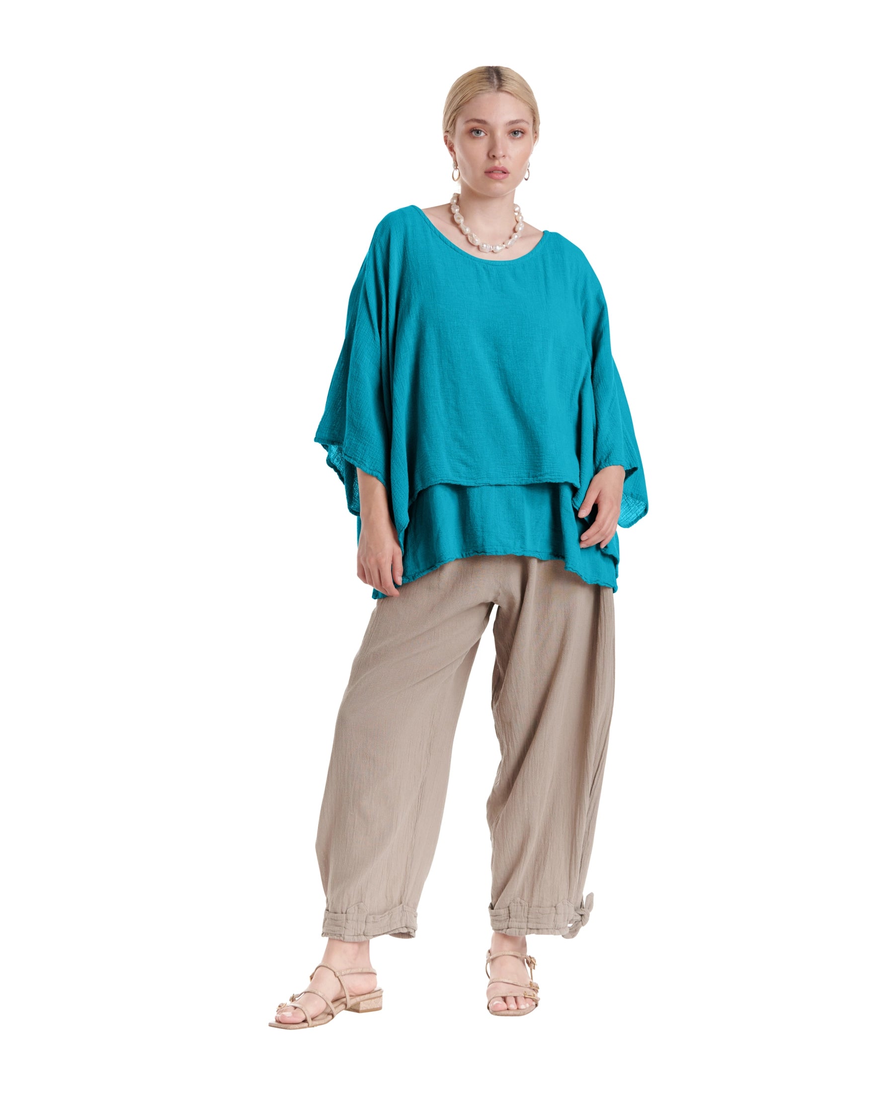 Twins Blouse-Oh My Gauze