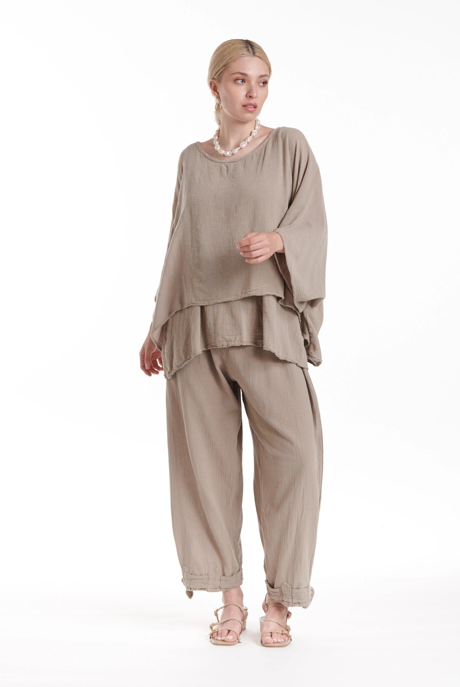 Twins Blouse-Oh My Gauze