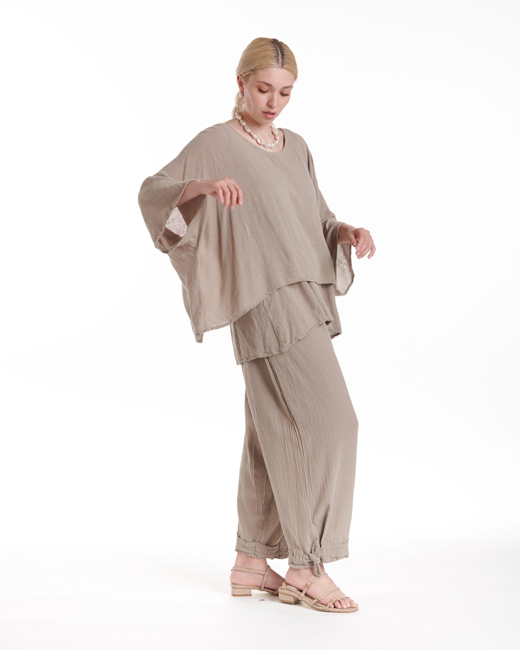 Twins Blouse-Oh My Gauze