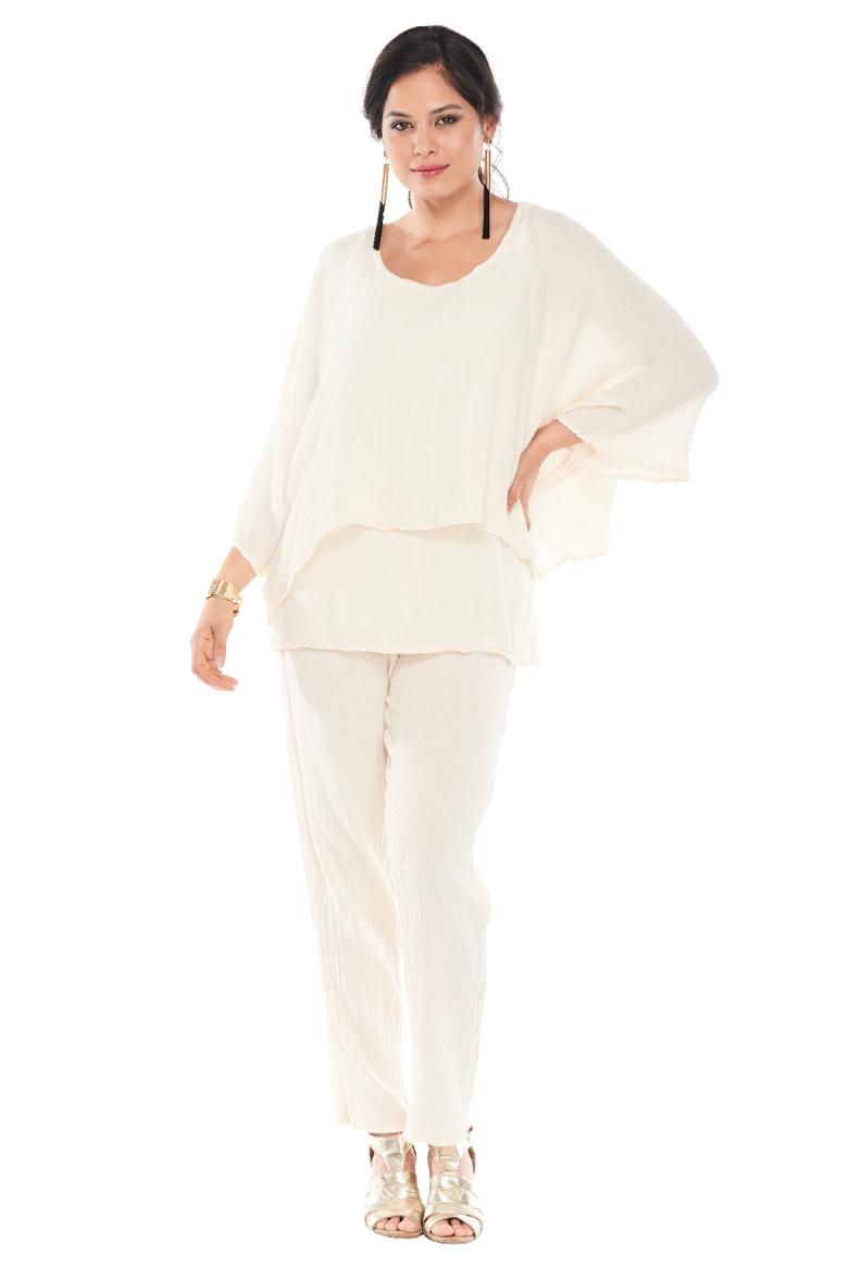 Twins Blouse-Oh My Gauze