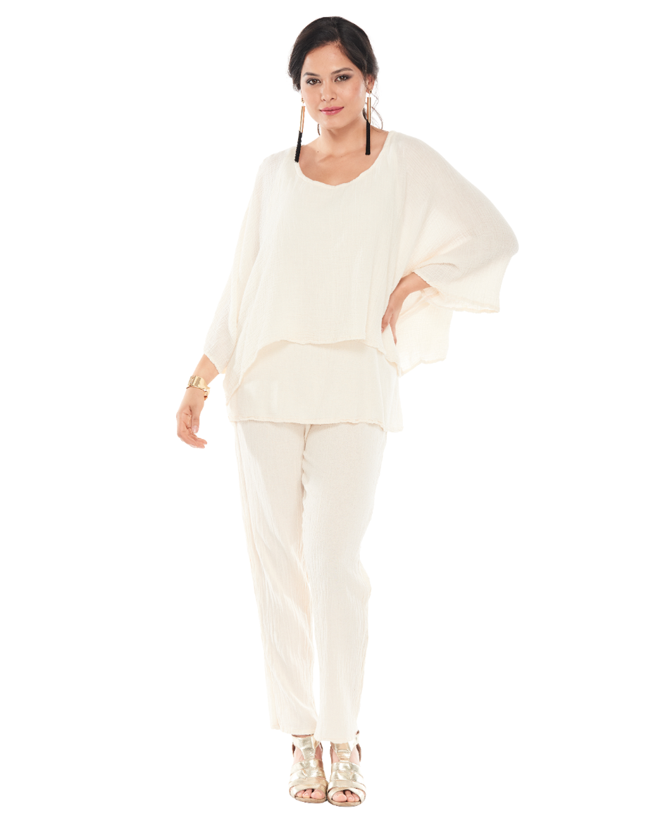 Twins Blouse-Oh My Gauze