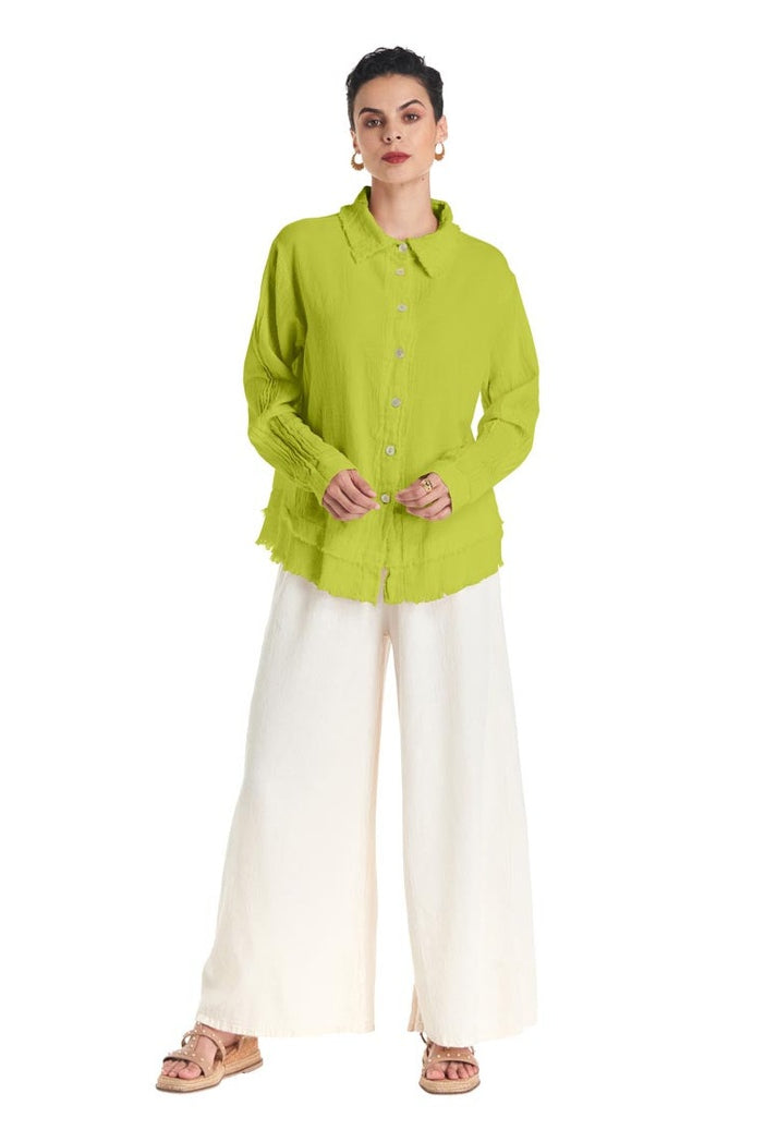 Urban Cotton Gauze Blouse-Oh My Gauze