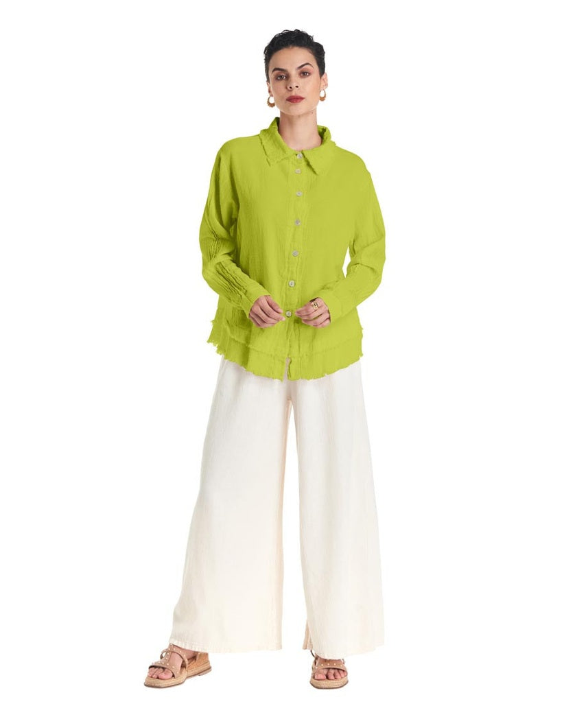 Urban Cotton Gauze Blouse-Oh My Gauze