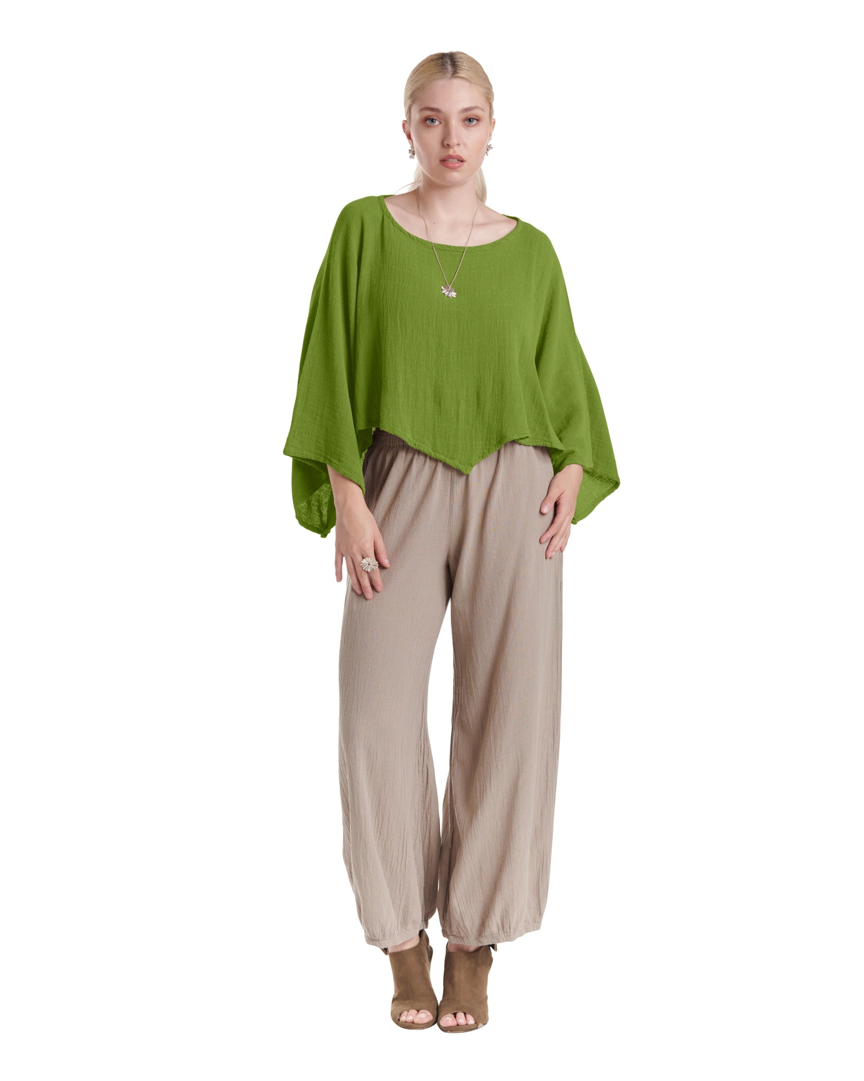 Vanna Cotton Gauze Blouse-Oh My Gauze