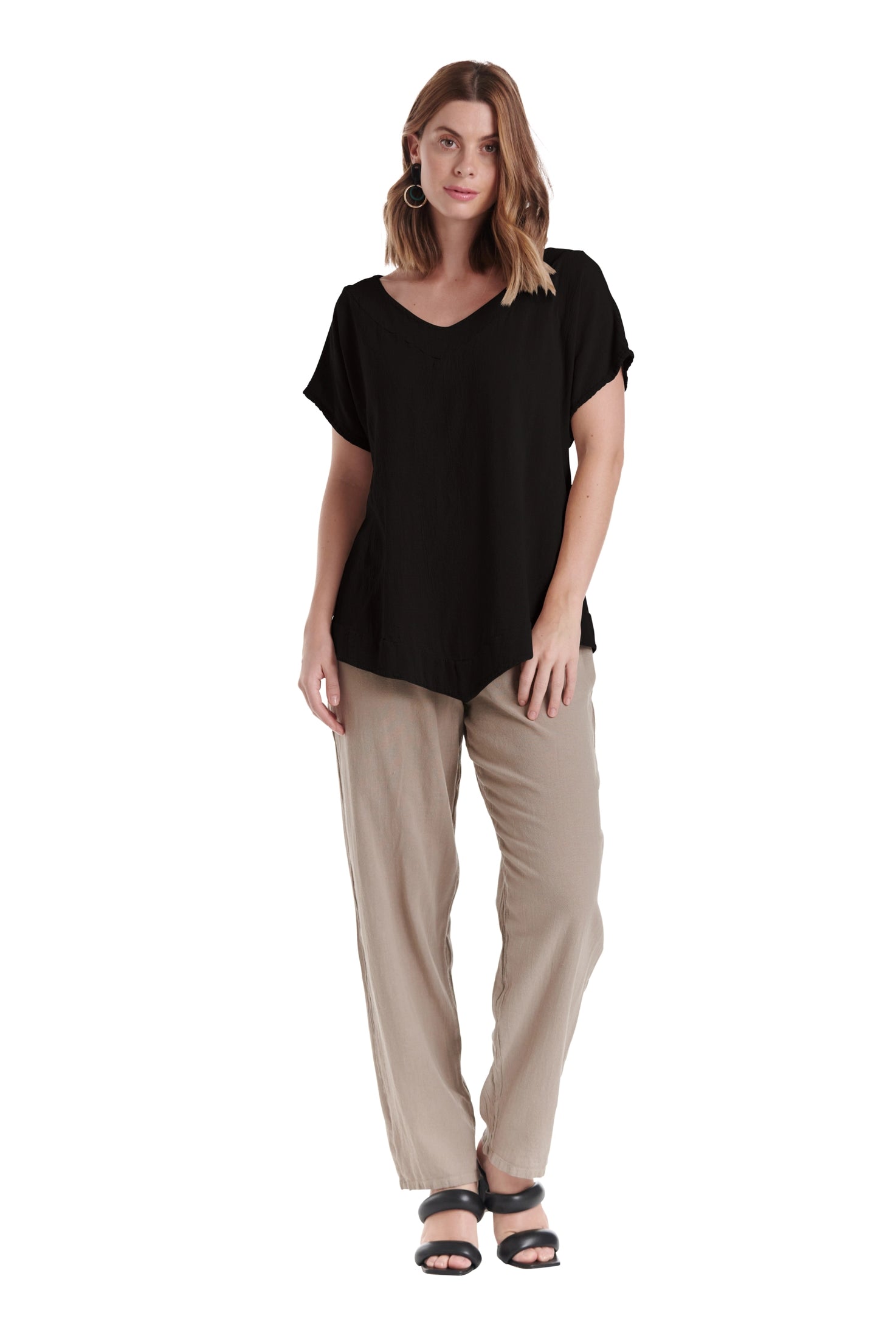 Venice Cotton Gauze Blouse-Oh My Gauze