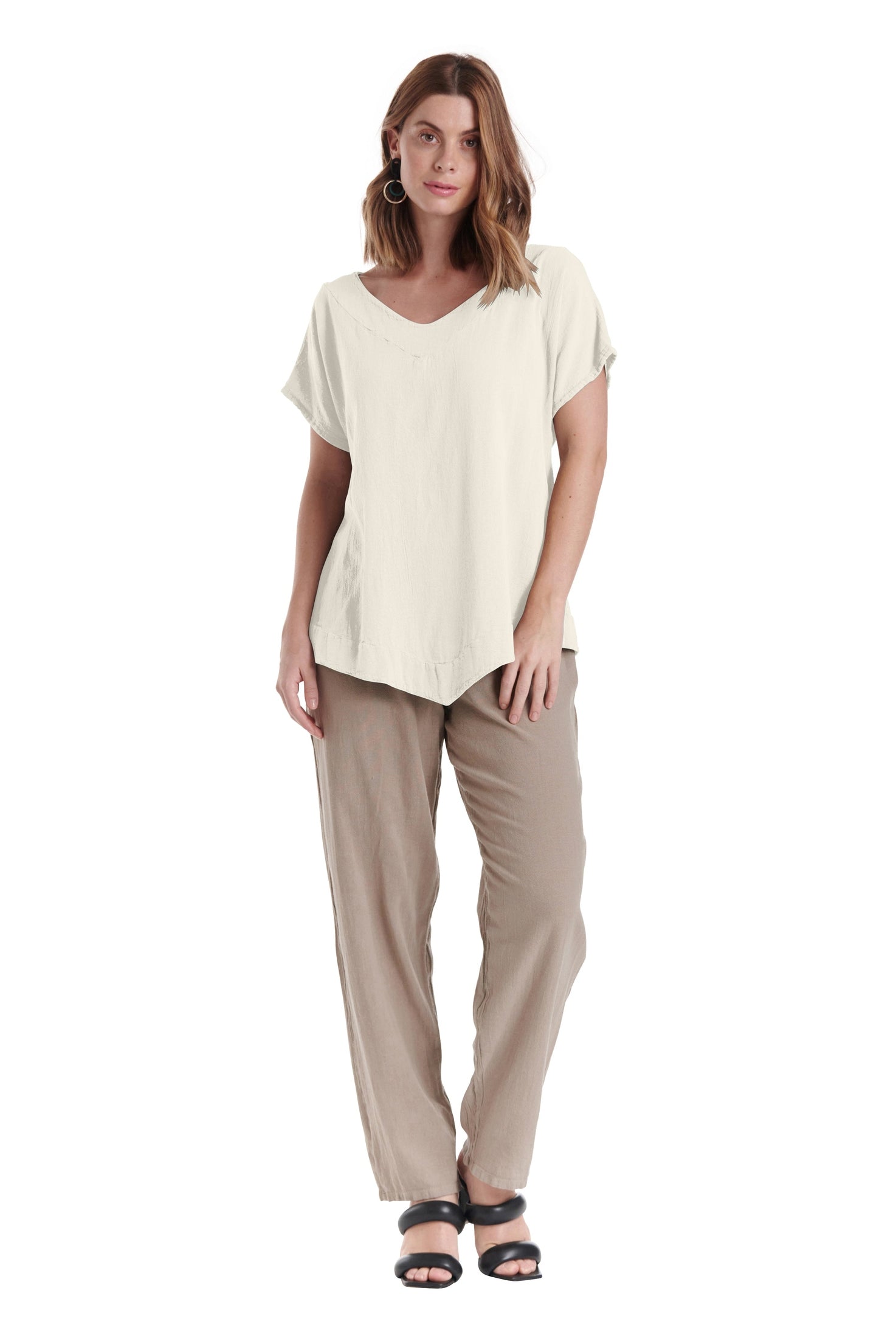 Venice Cotton Gauze Blouse-Oh My Gauze