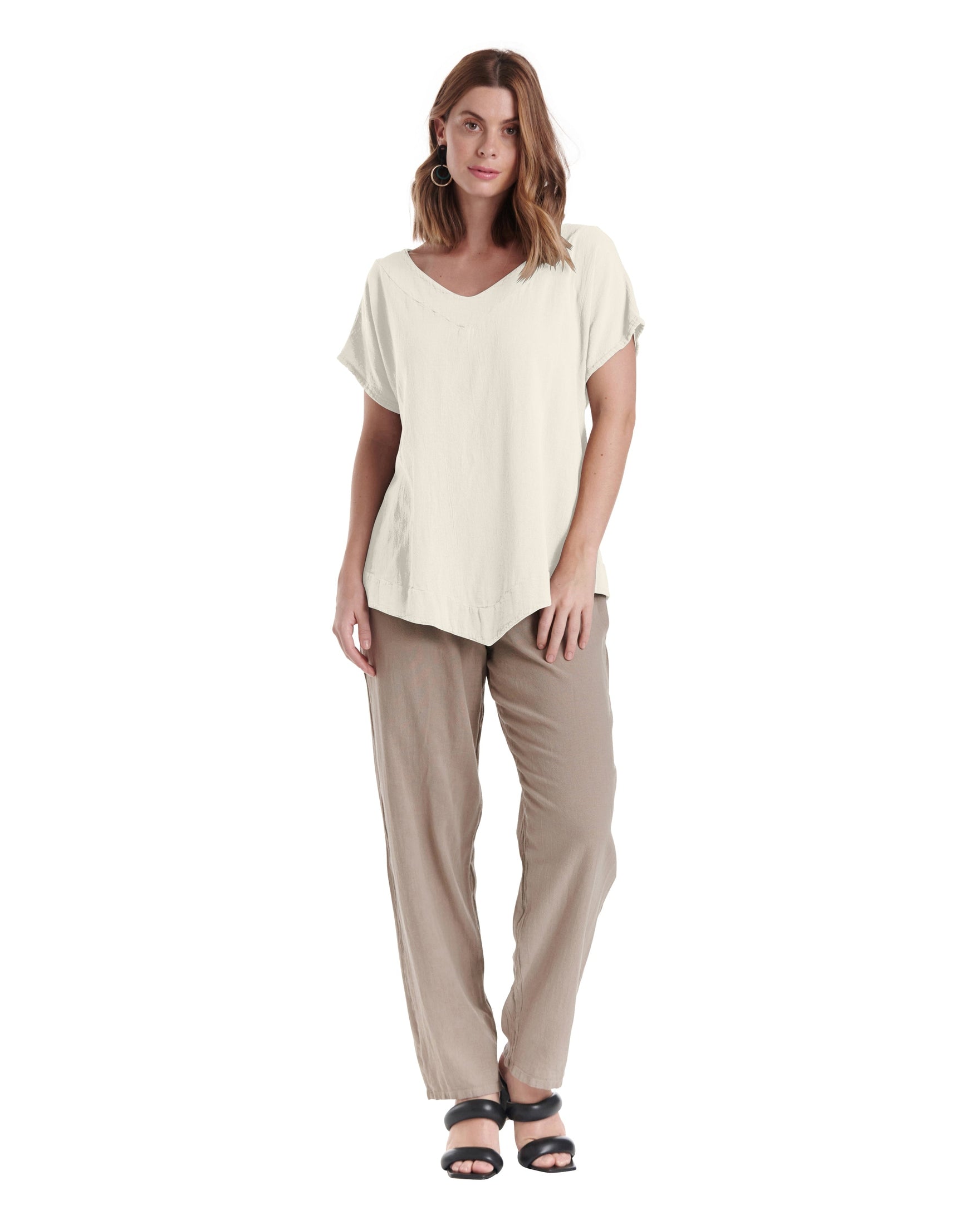 Venice Cotton Gauze Blouse-Oh My Gauze