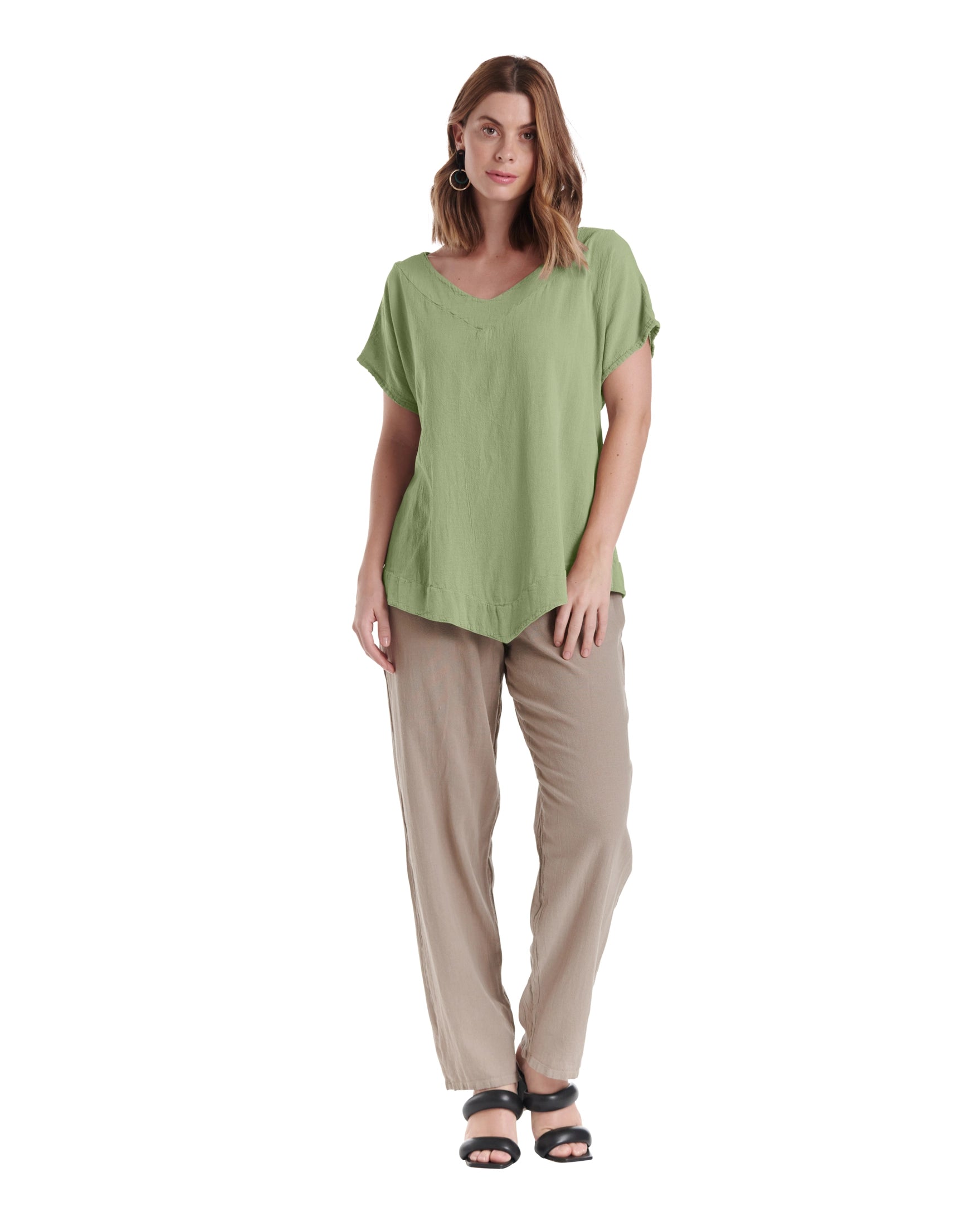 Venice Cotton Gauze Blouse-Oh My Gauze