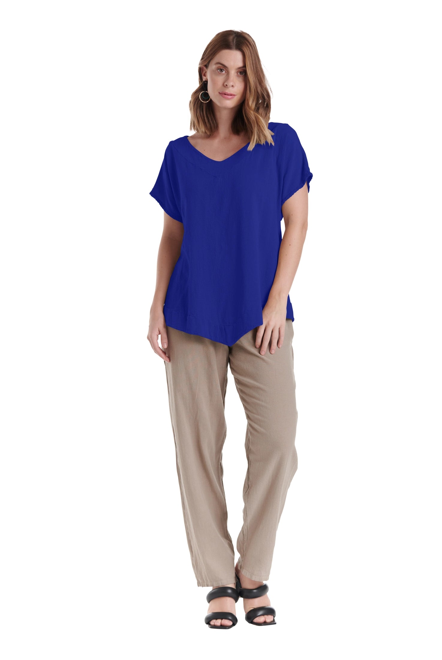 Venice Cotton Gauze Blouse-Oh My Gauze