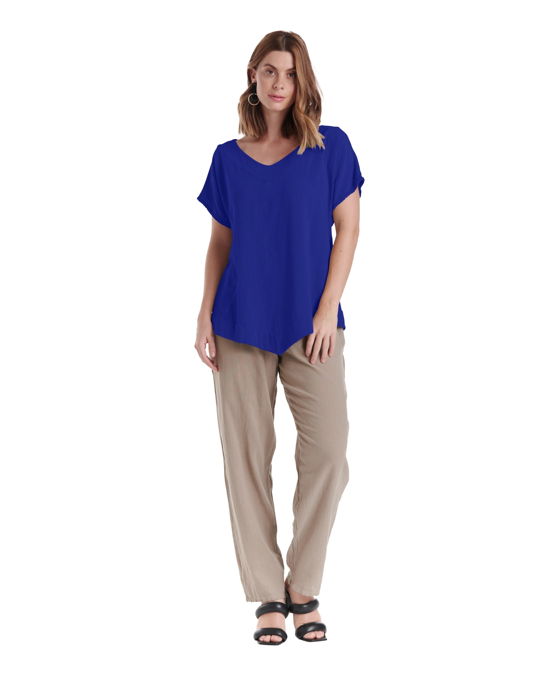 Venice Cotton Gauze Blouse-Oh My Gauze