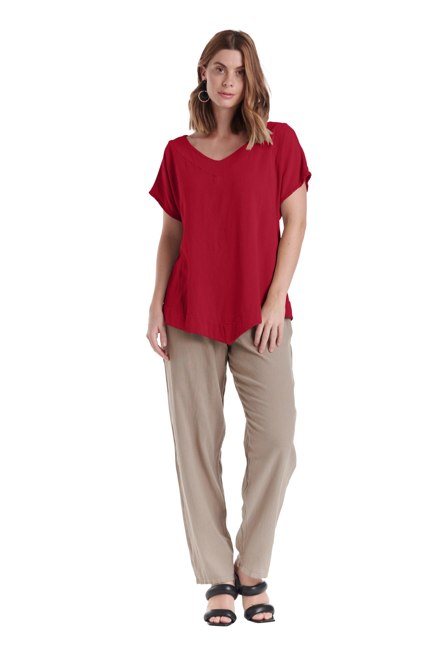 Venice Cotton Gauze Blouse-Oh My Gauze