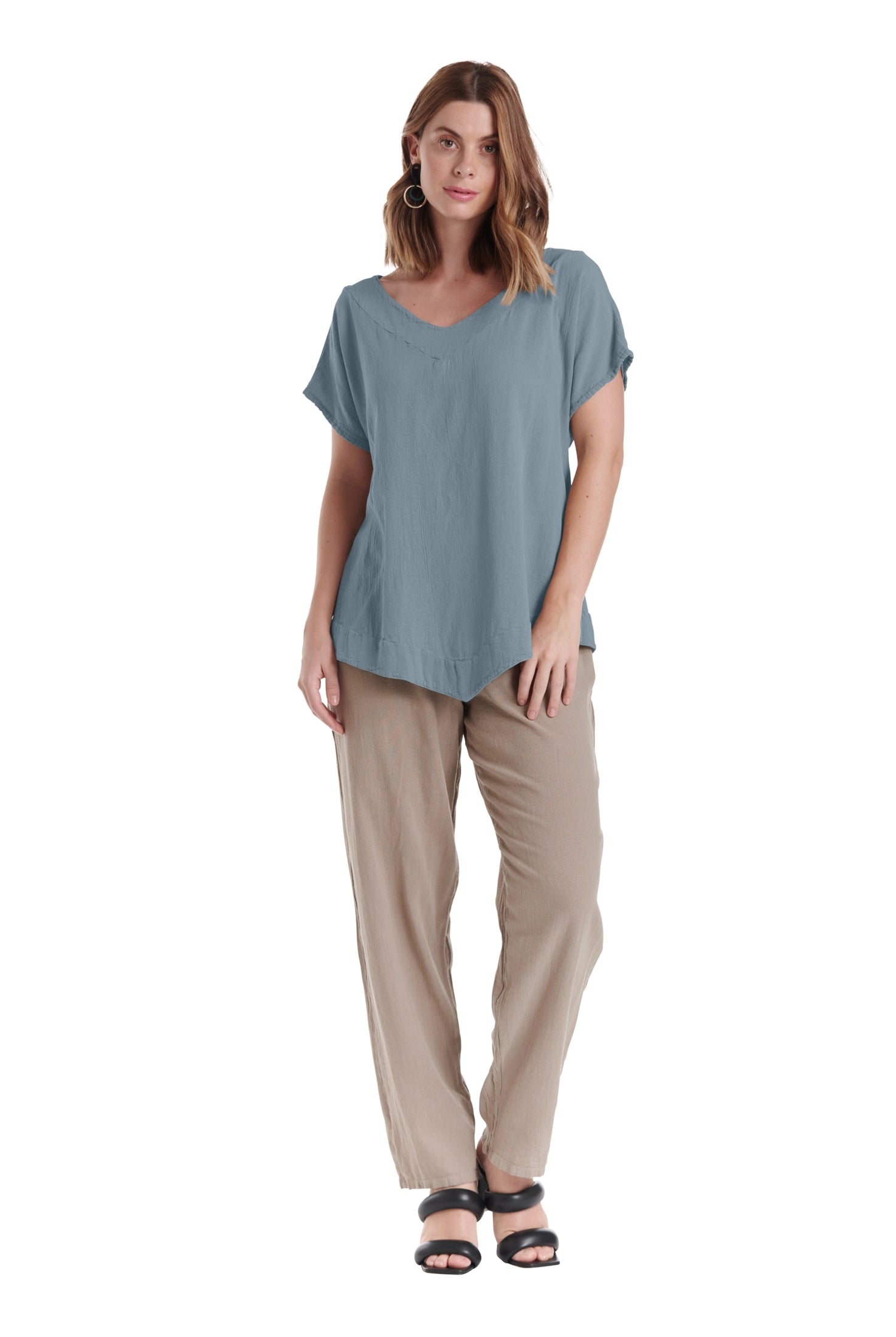 Venice Cotton Gauze Blouse-Oh My Gauze