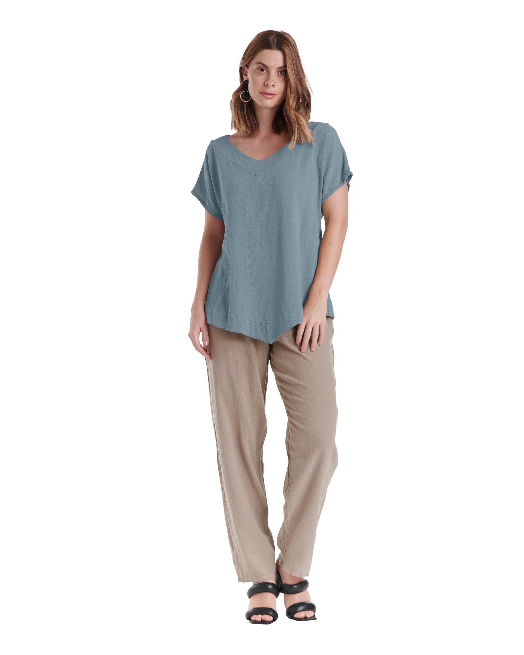 Venice Cotton Gauze Blouse-Oh My Gauze