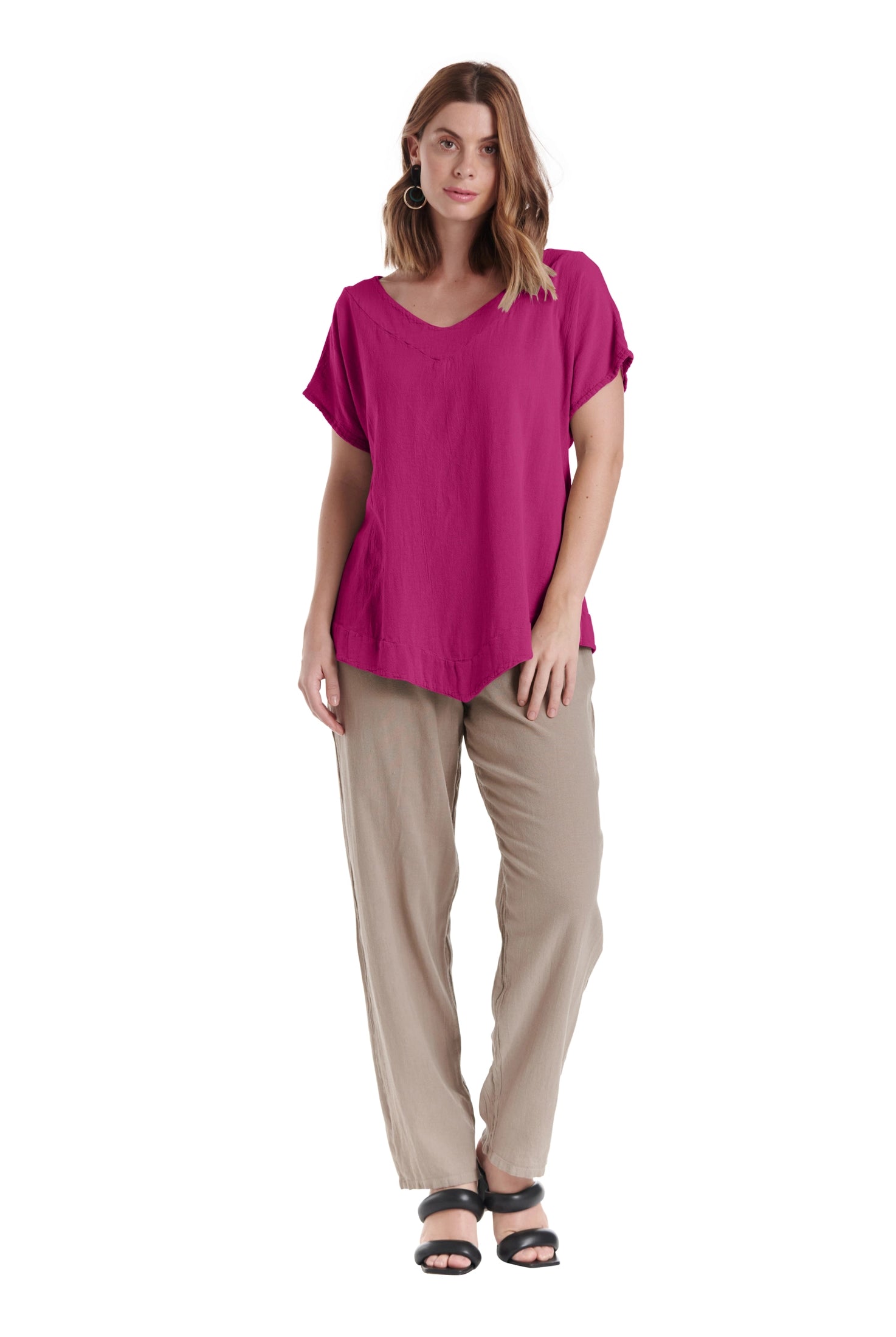 Venice Cotton Gauze Blouse-Oh My Gauze
