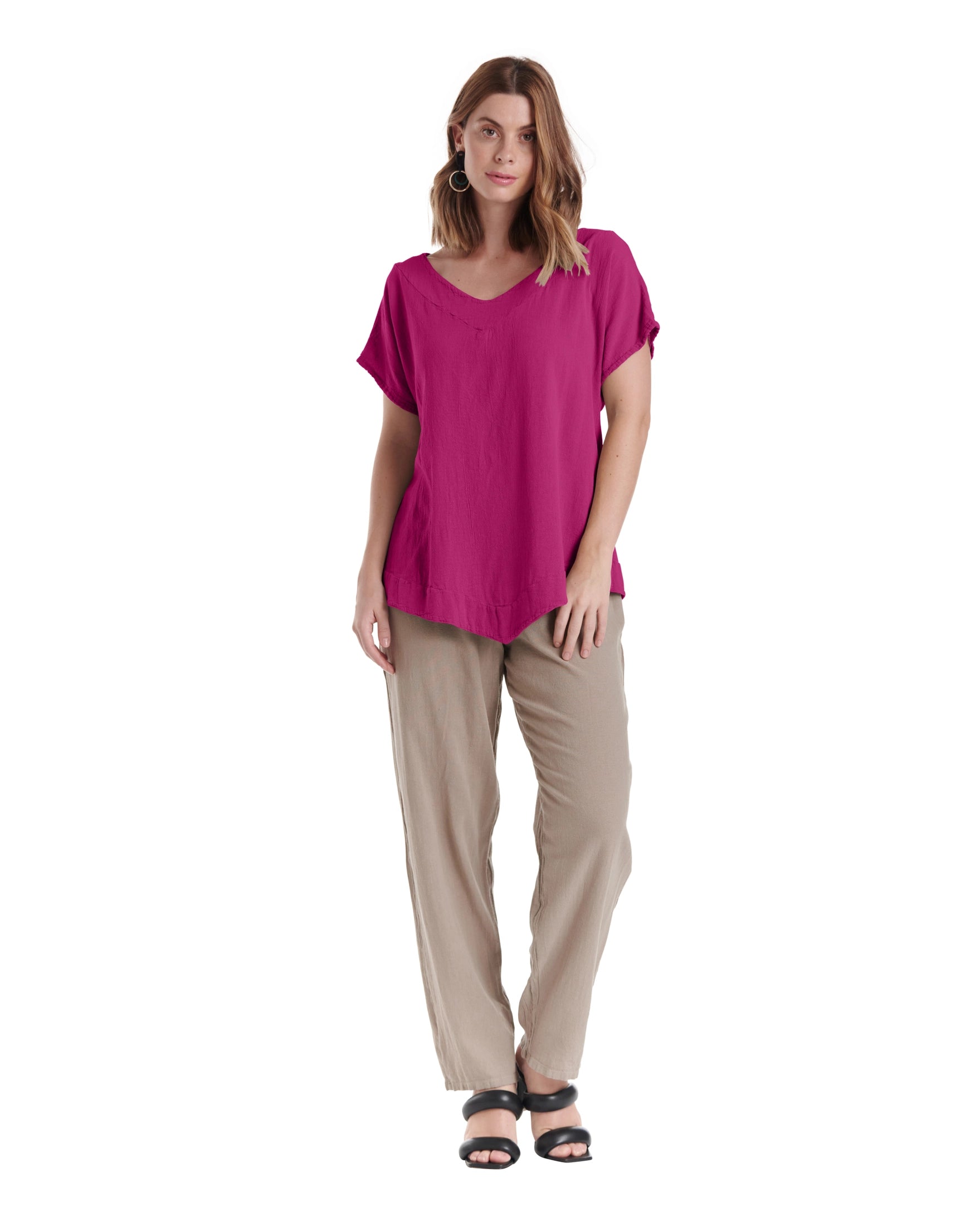 Venice Cotton Gauze Blouse-Oh My Gauze