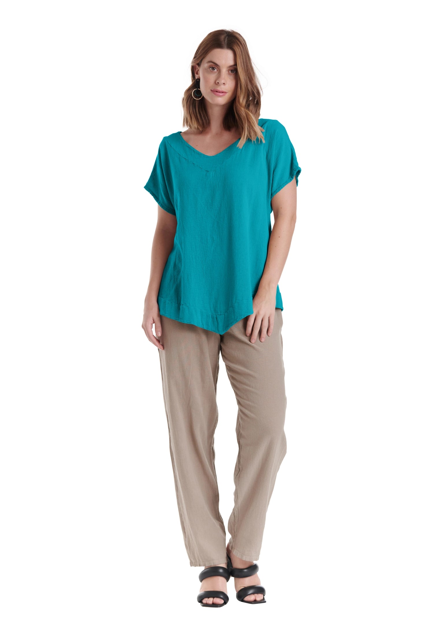 Venice Cotton Gauze Blouse-Oh My Gauze