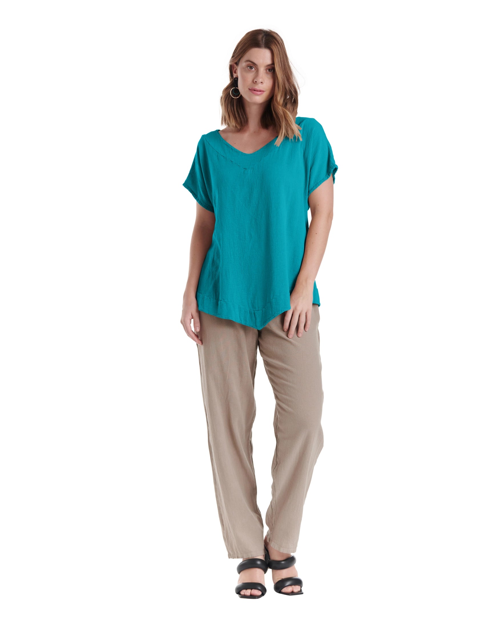 Venice Cotton Gauze Blouse-Oh My Gauze