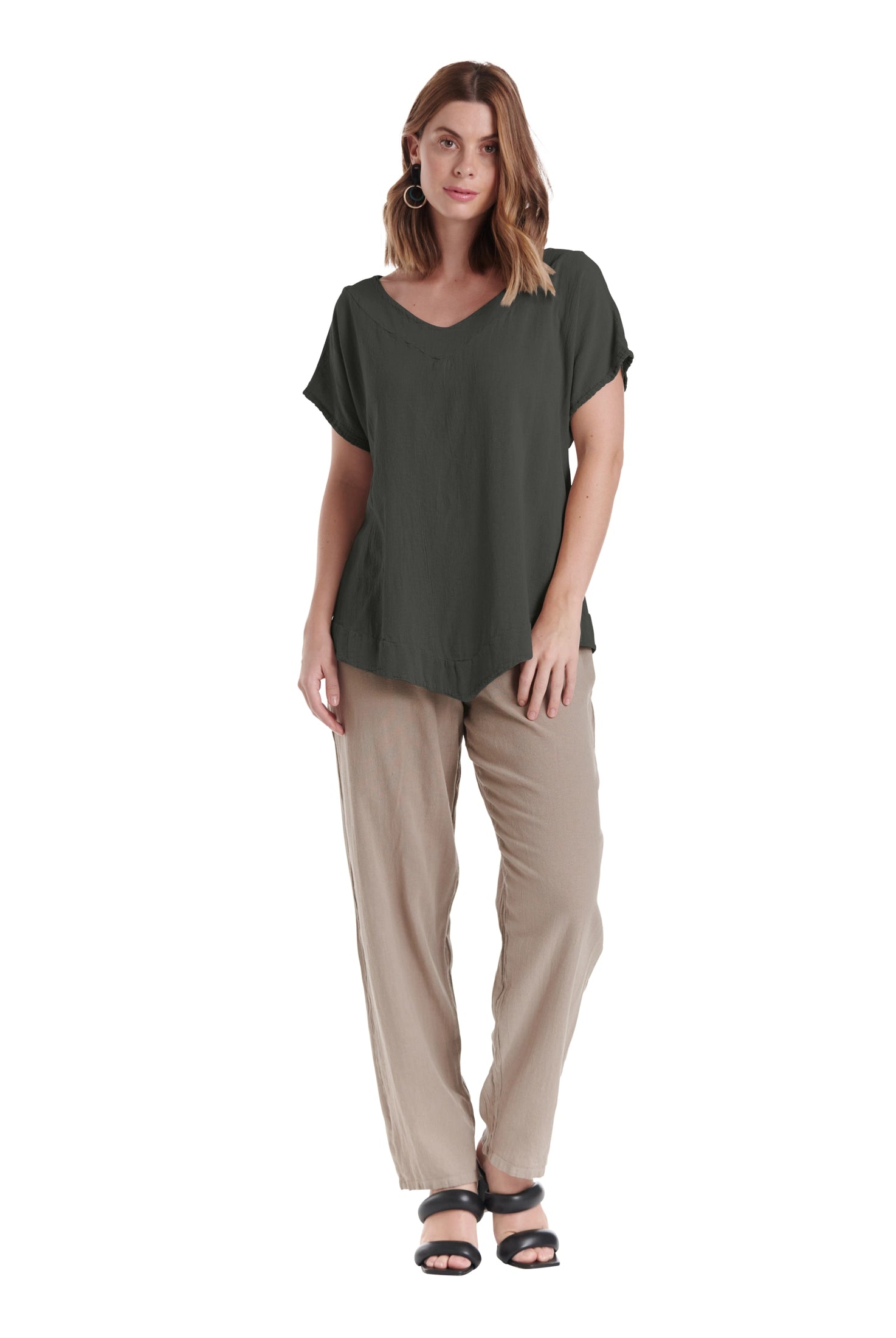Venice Cotton Gauze Blouse-Oh My Gauze