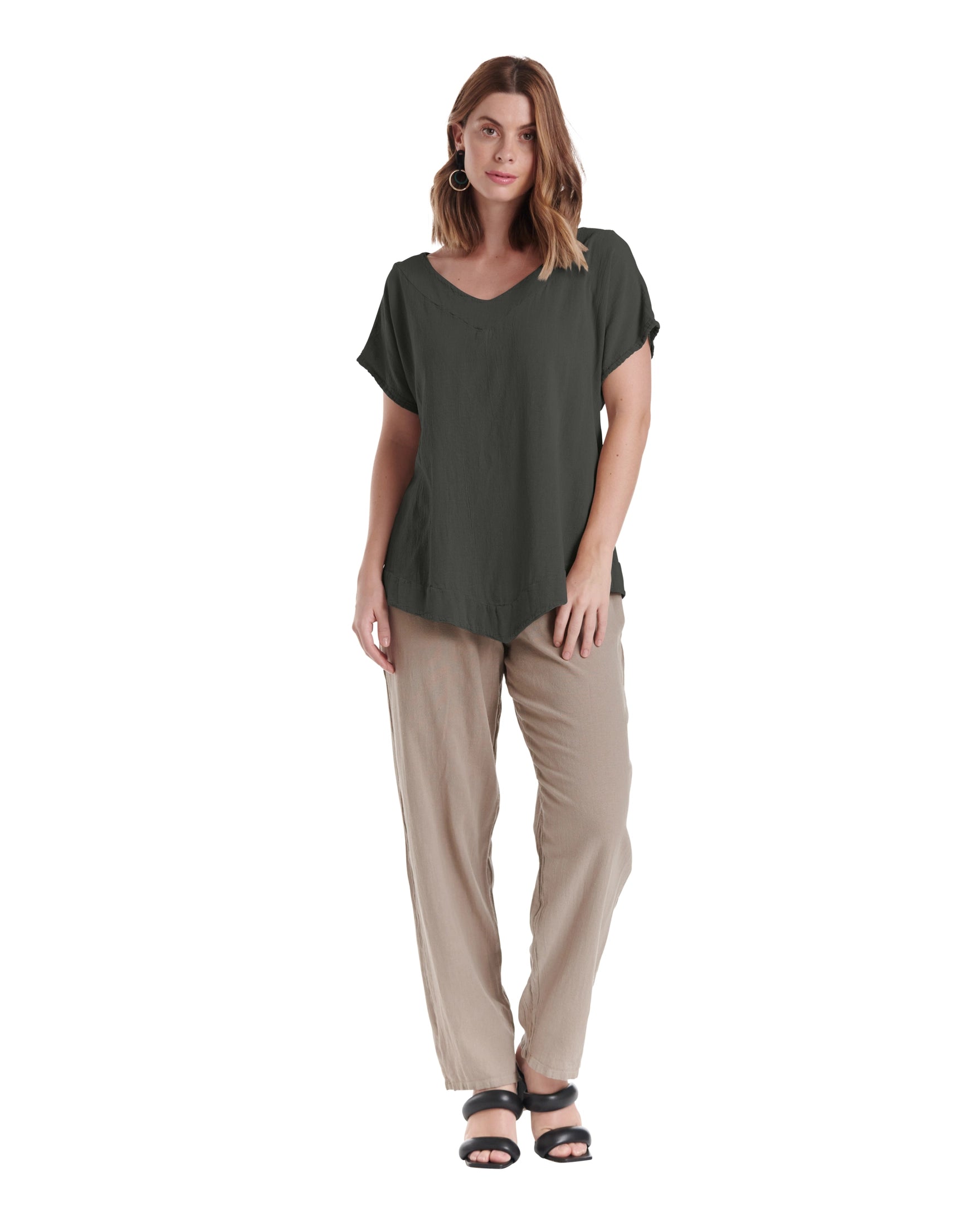 Venice Cotton Gauze Blouse-Oh My Gauze