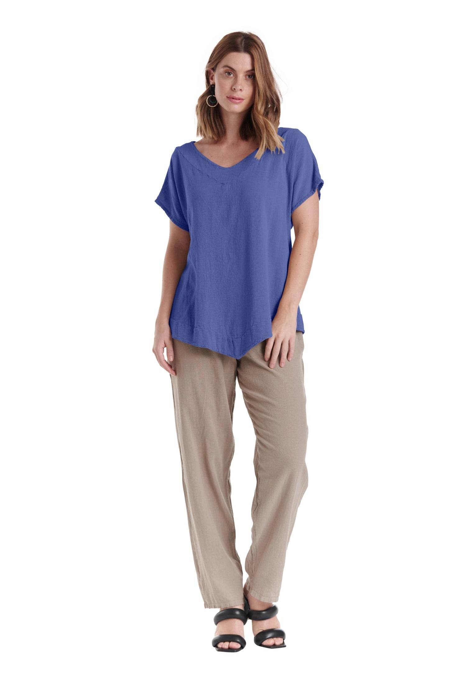 Venice Cotton Gauze Blouse-Oh My Gauze