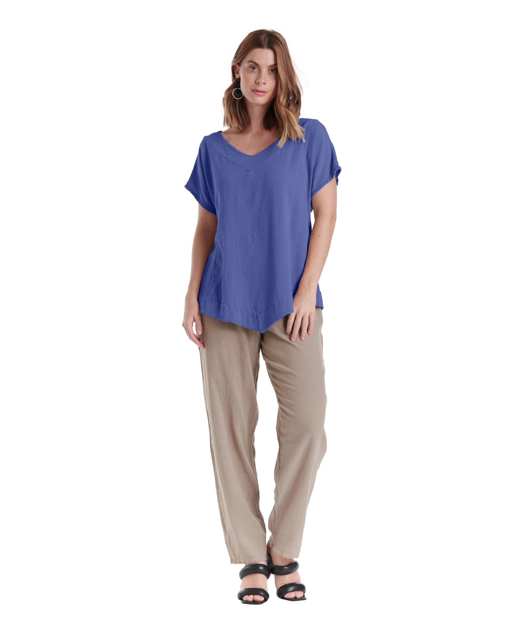 Venice Cotton Gauze Blouse-Oh My Gauze