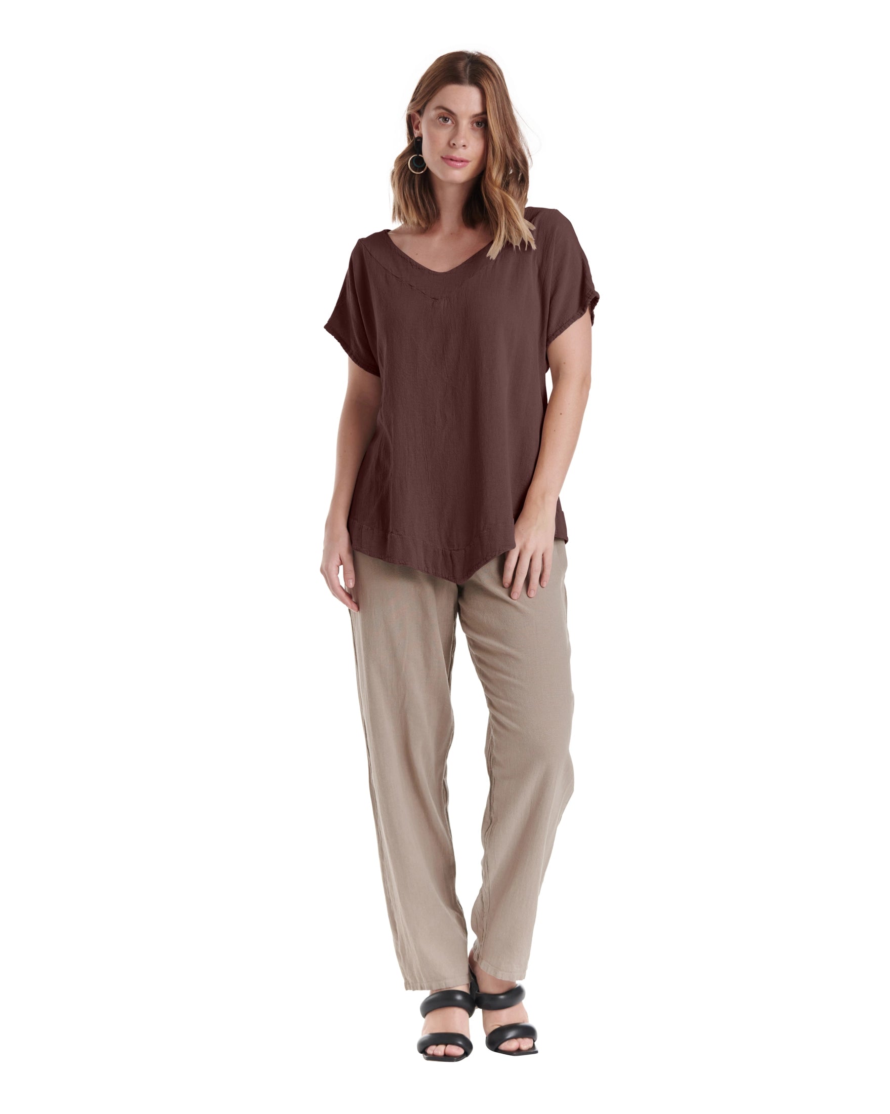 Venice Cotton Gauze Blouse-Oh My Gauze