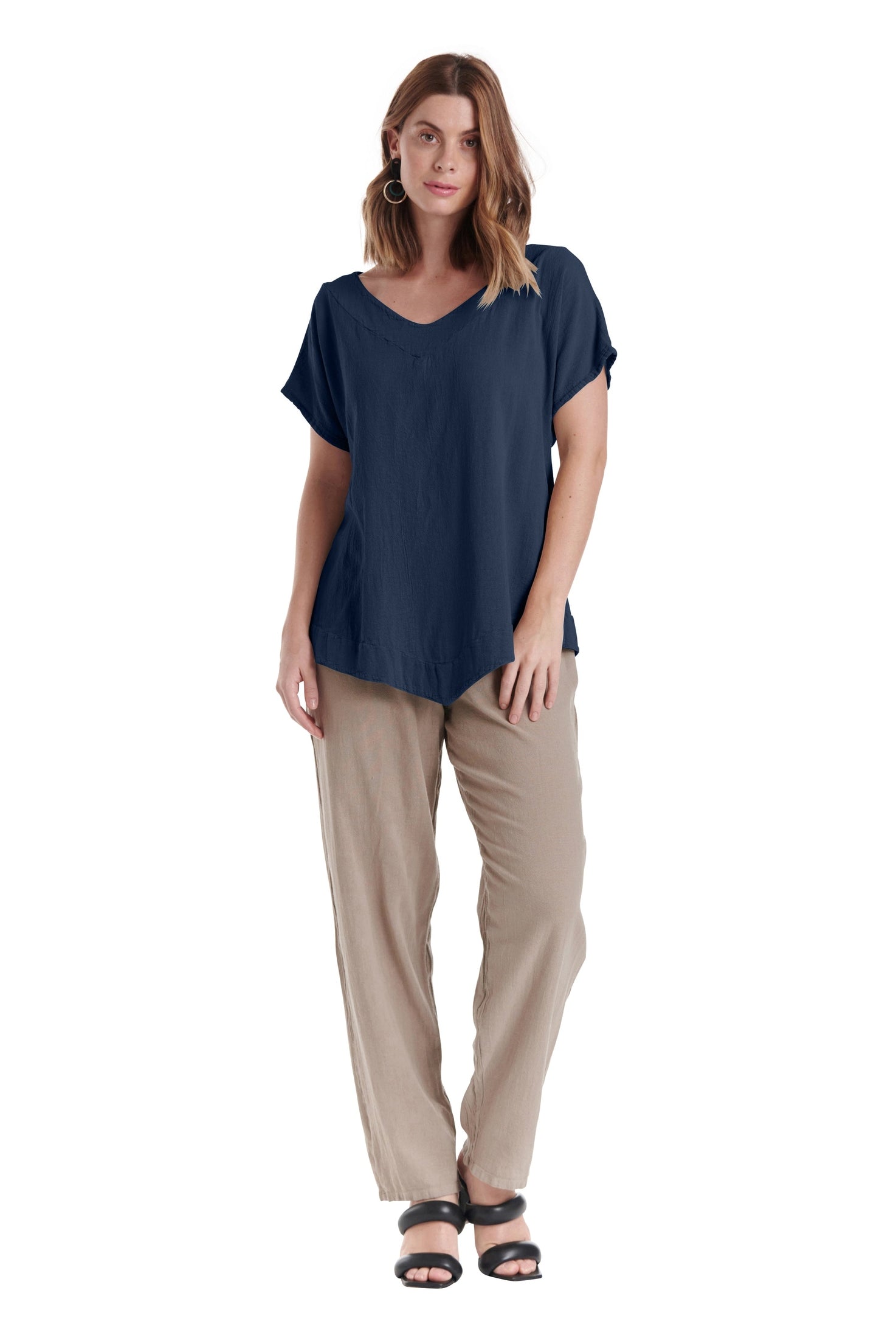 Venice Cotton Gauze Blouse-Oh My Gauze