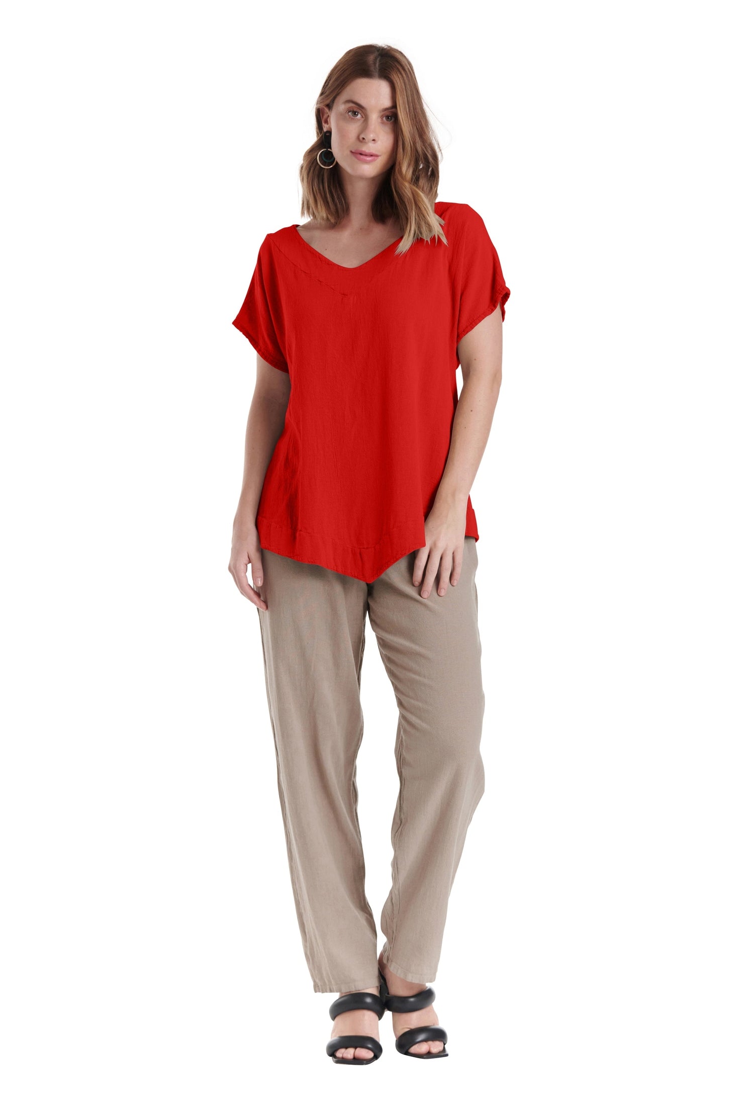 Venice Cotton Gauze Blouse-Oh My Gauze
