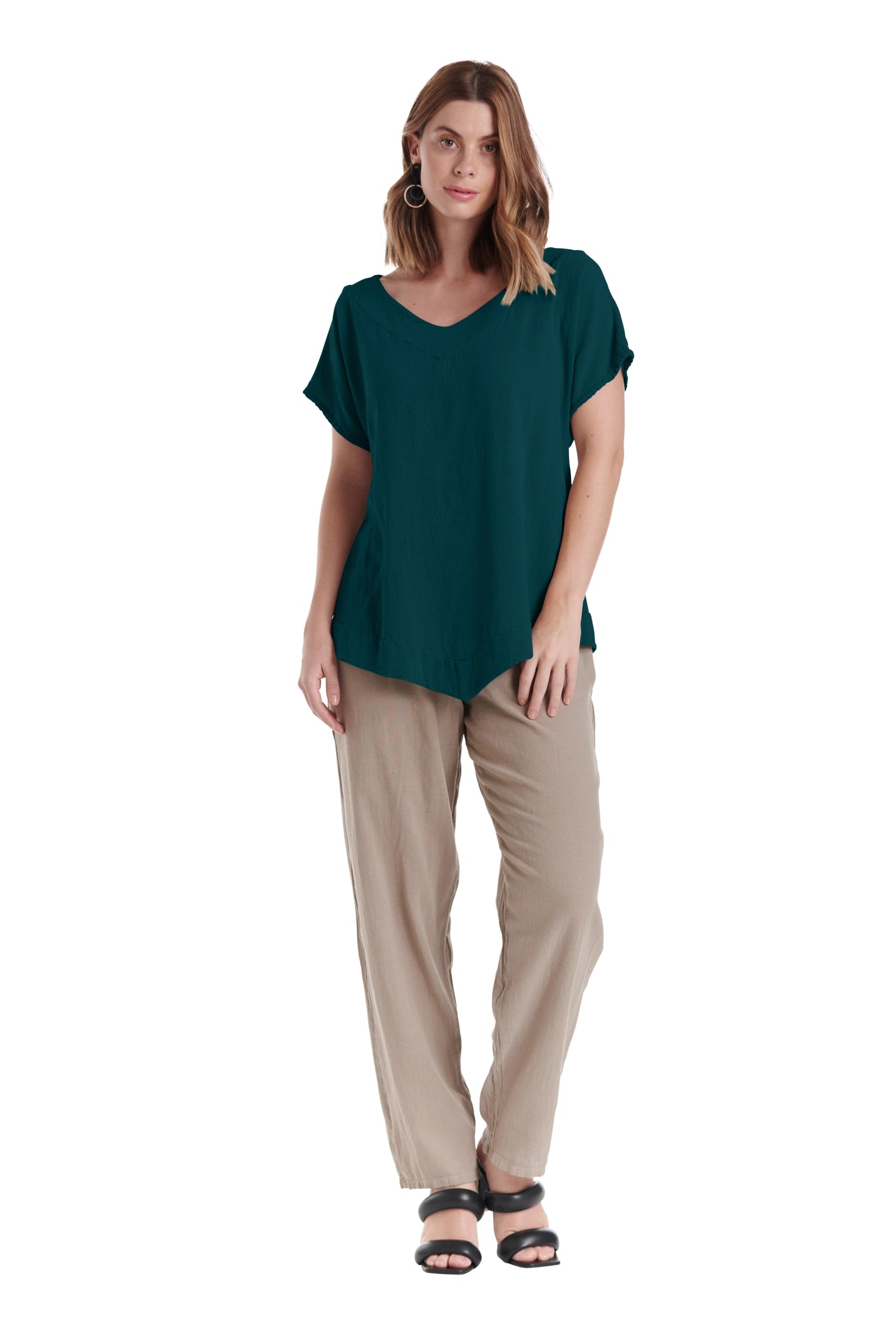 Venice Cotton Gauze Blouse-Oh My Gauze