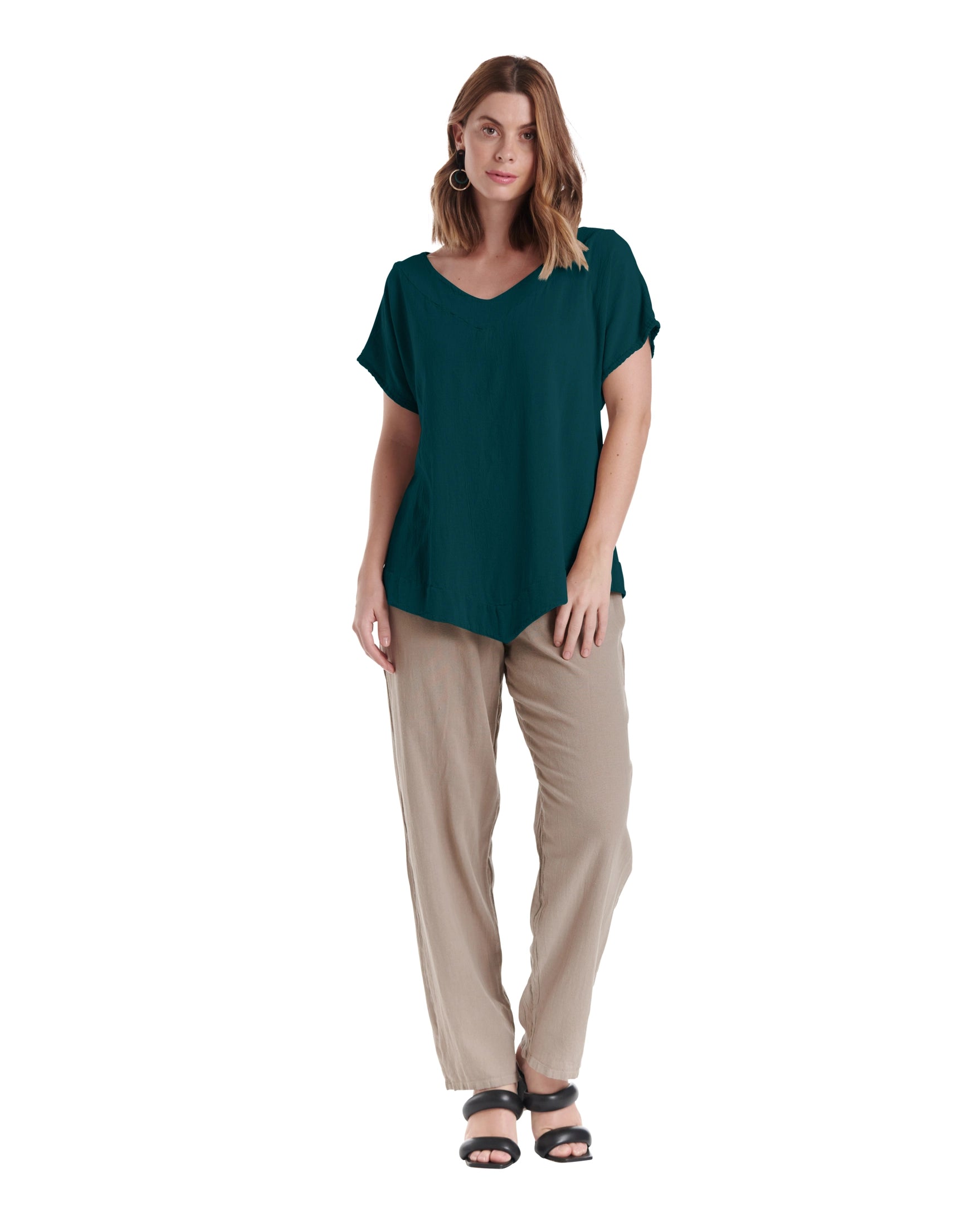 Venice Cotton Gauze Blouse-Oh My Gauze