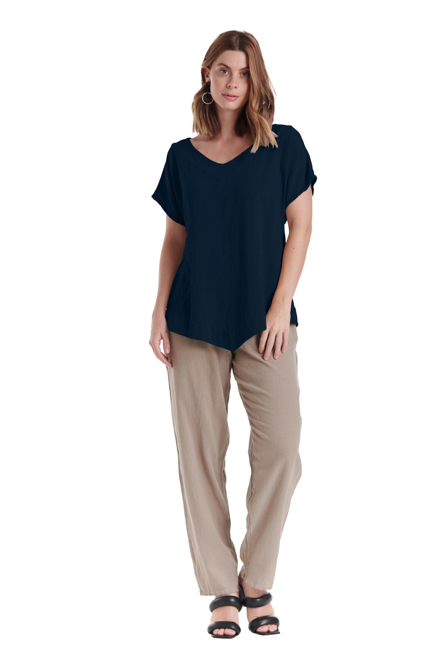 Venice Cotton Gauze Blouse-Oh My Gauze