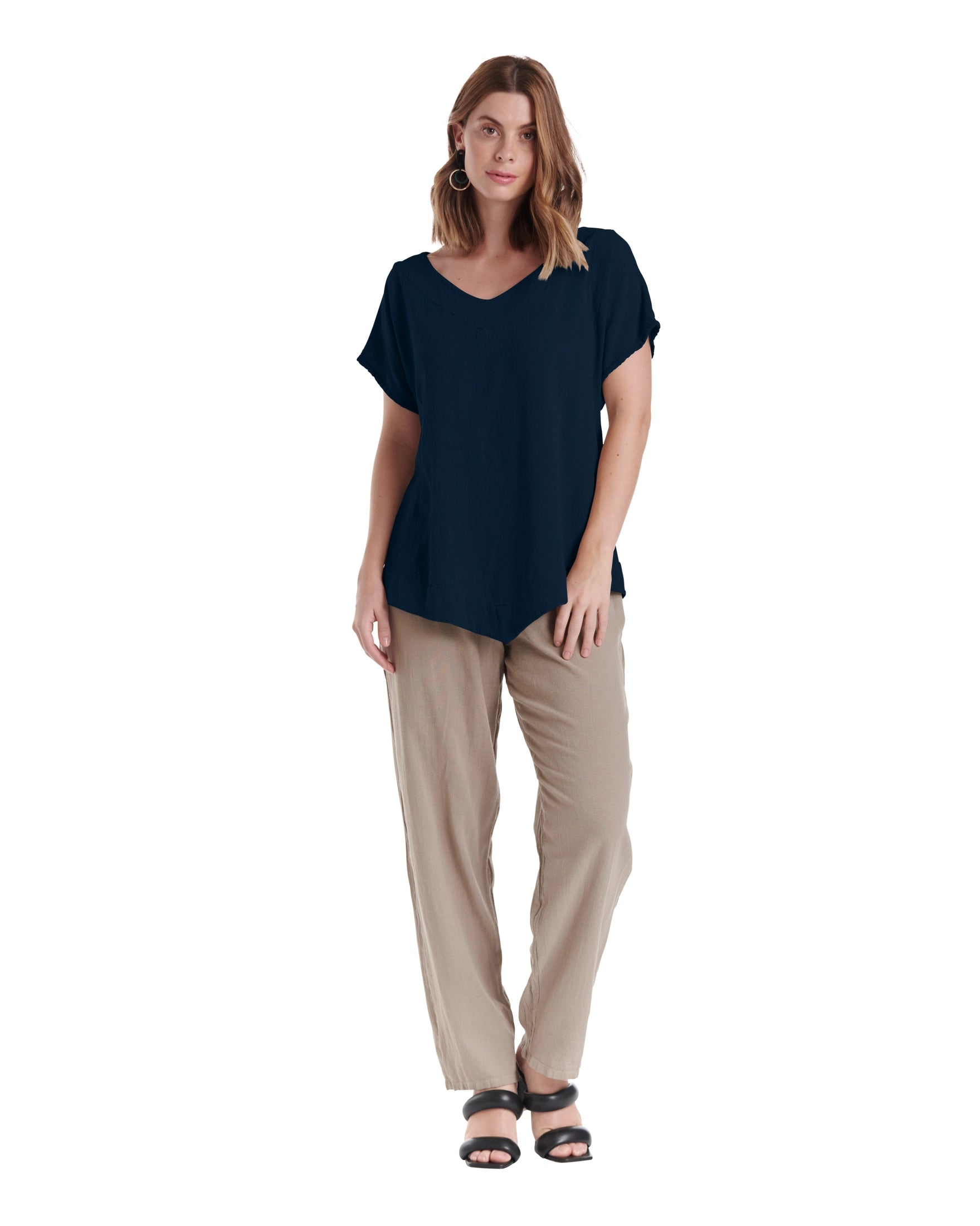 Venice Cotton Gauze Blouse-Oh My Gauze