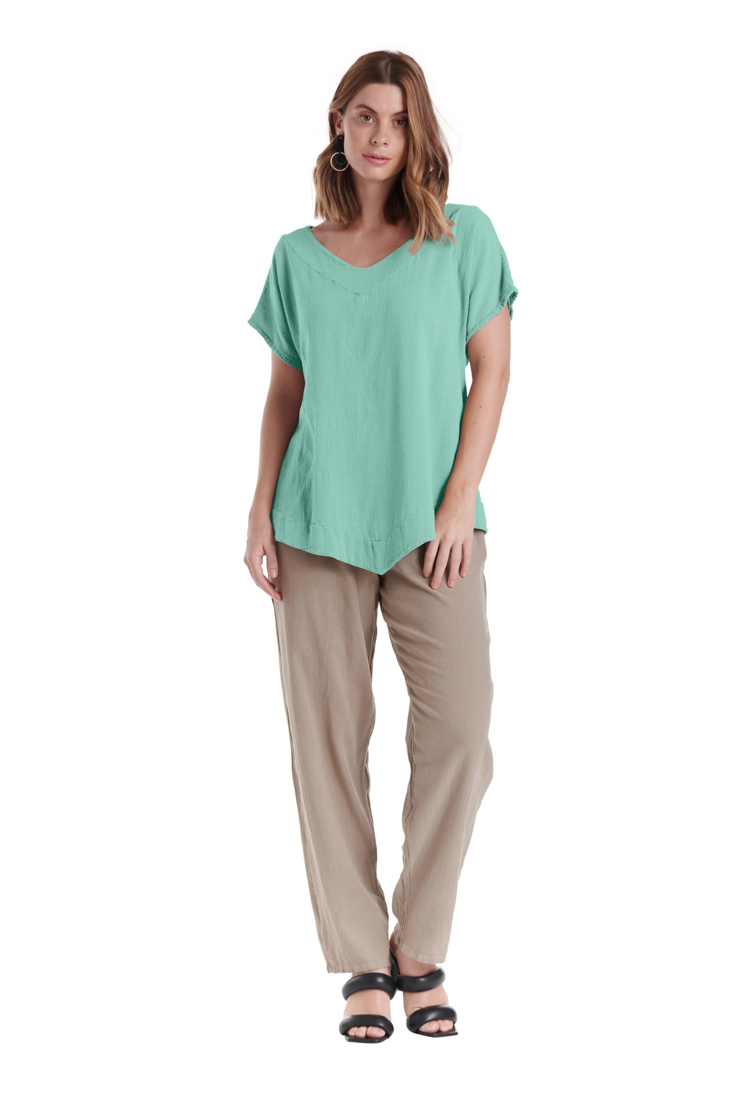 Venice Cotton Gauze Blouse-Oh My Gauze