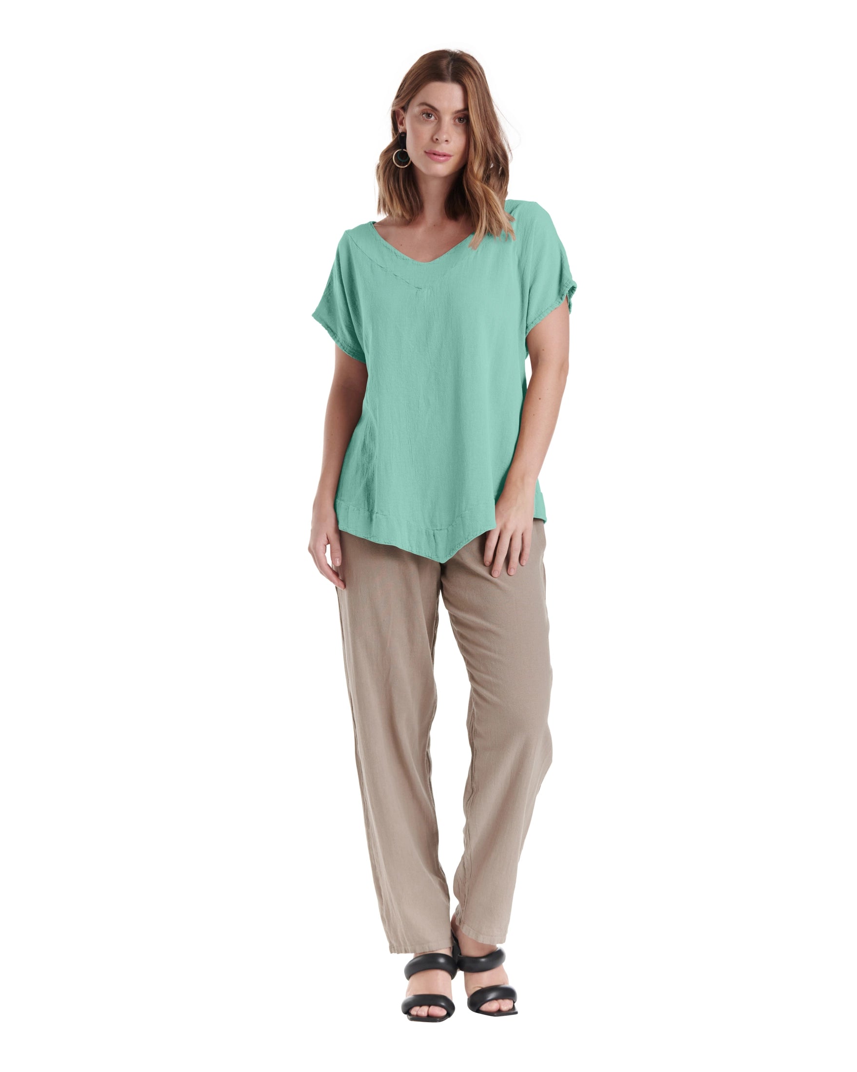 Venice Cotton Gauze Blouse-Oh My Gauze