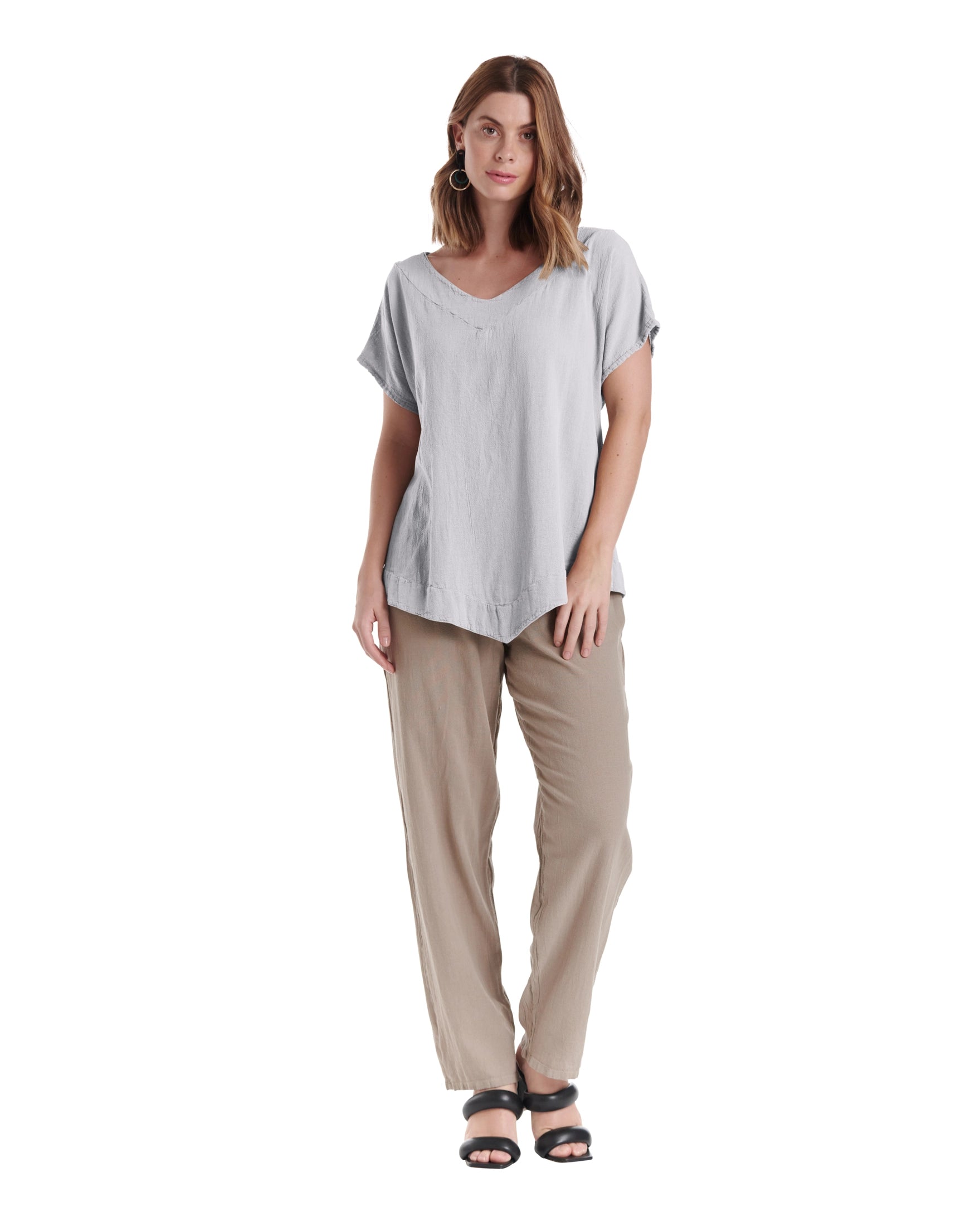 Venice Cotton Gauze Blouse-Oh My Gauze