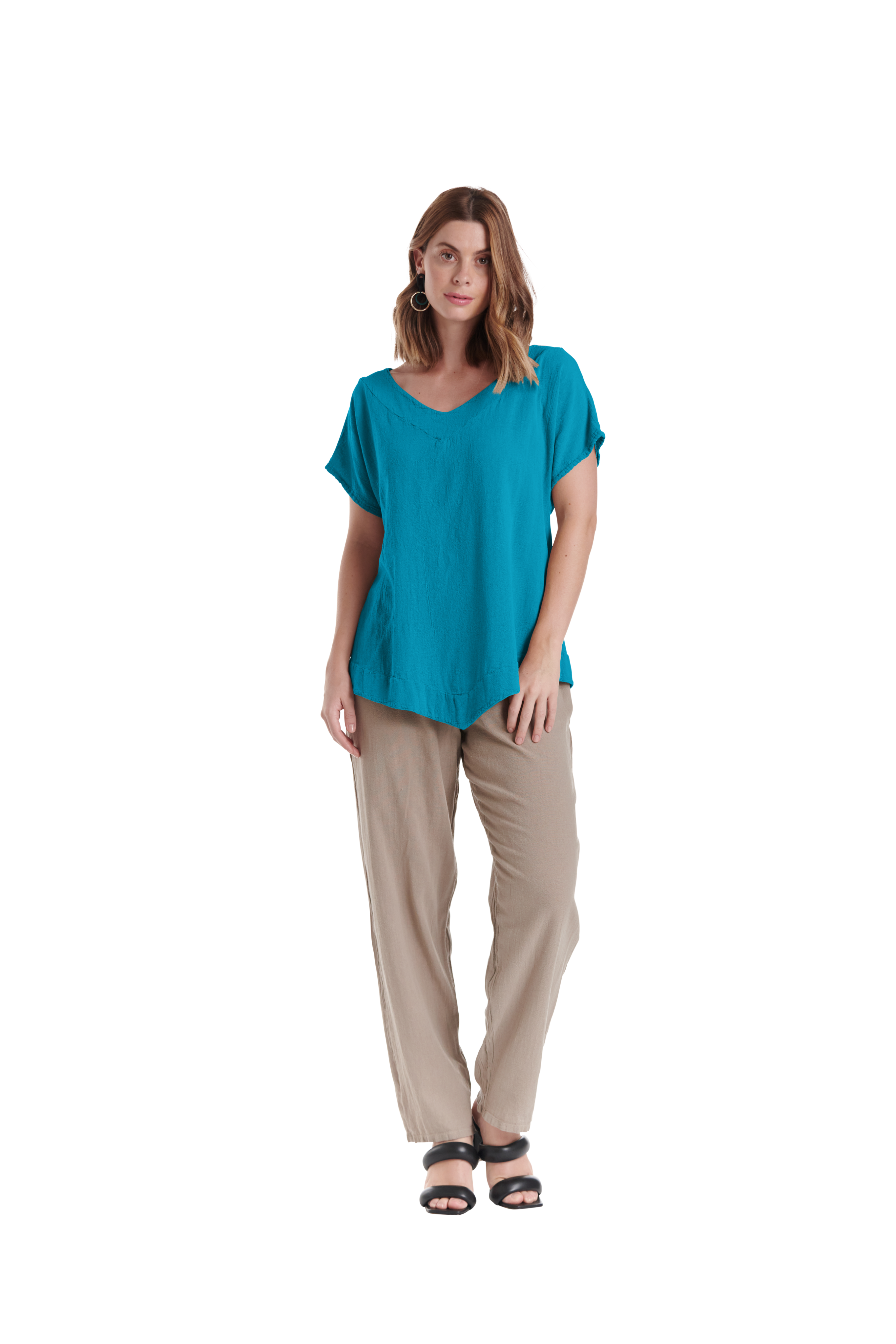 Venice Cotton Gauze Blouse-Oh My Gauze