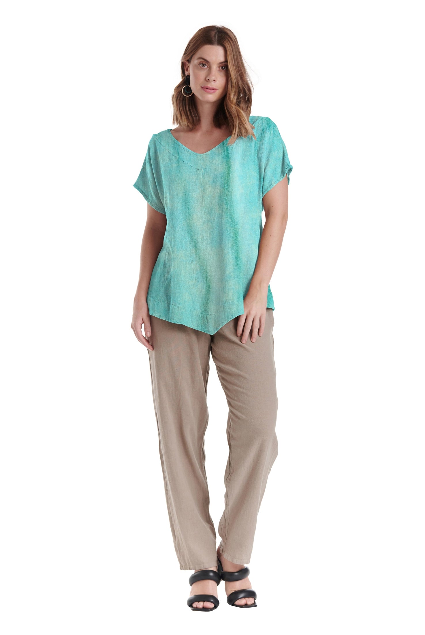 Venice Cotton Gauze Blouse-Oh My Gauze