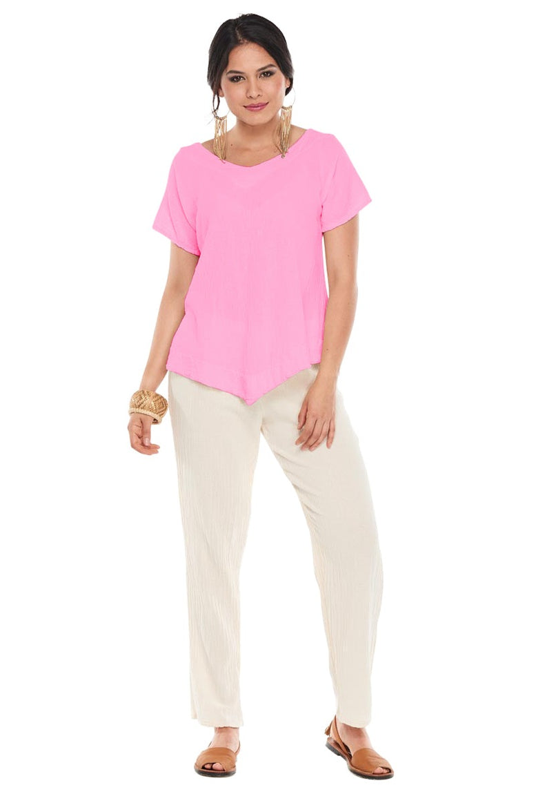Venice Cotton Gauze Blouse-Oh My Gauze